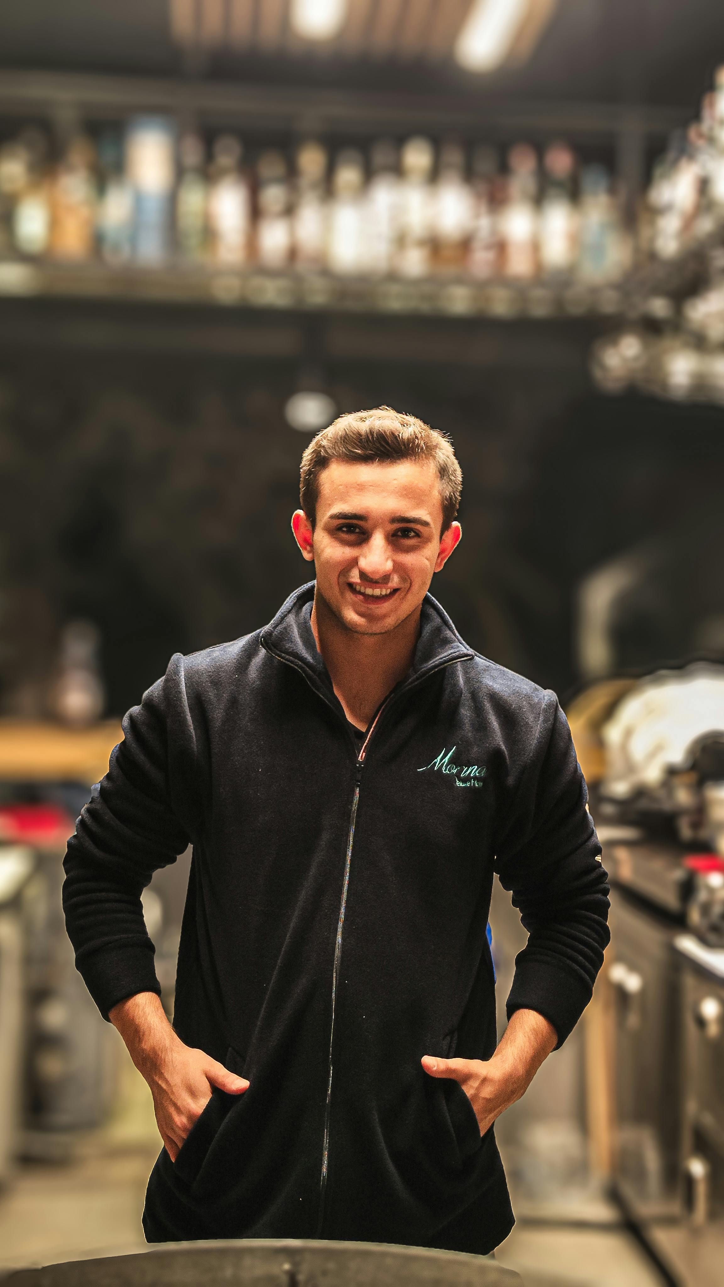 Portrait of a Chef in a Restaurant Kitchen