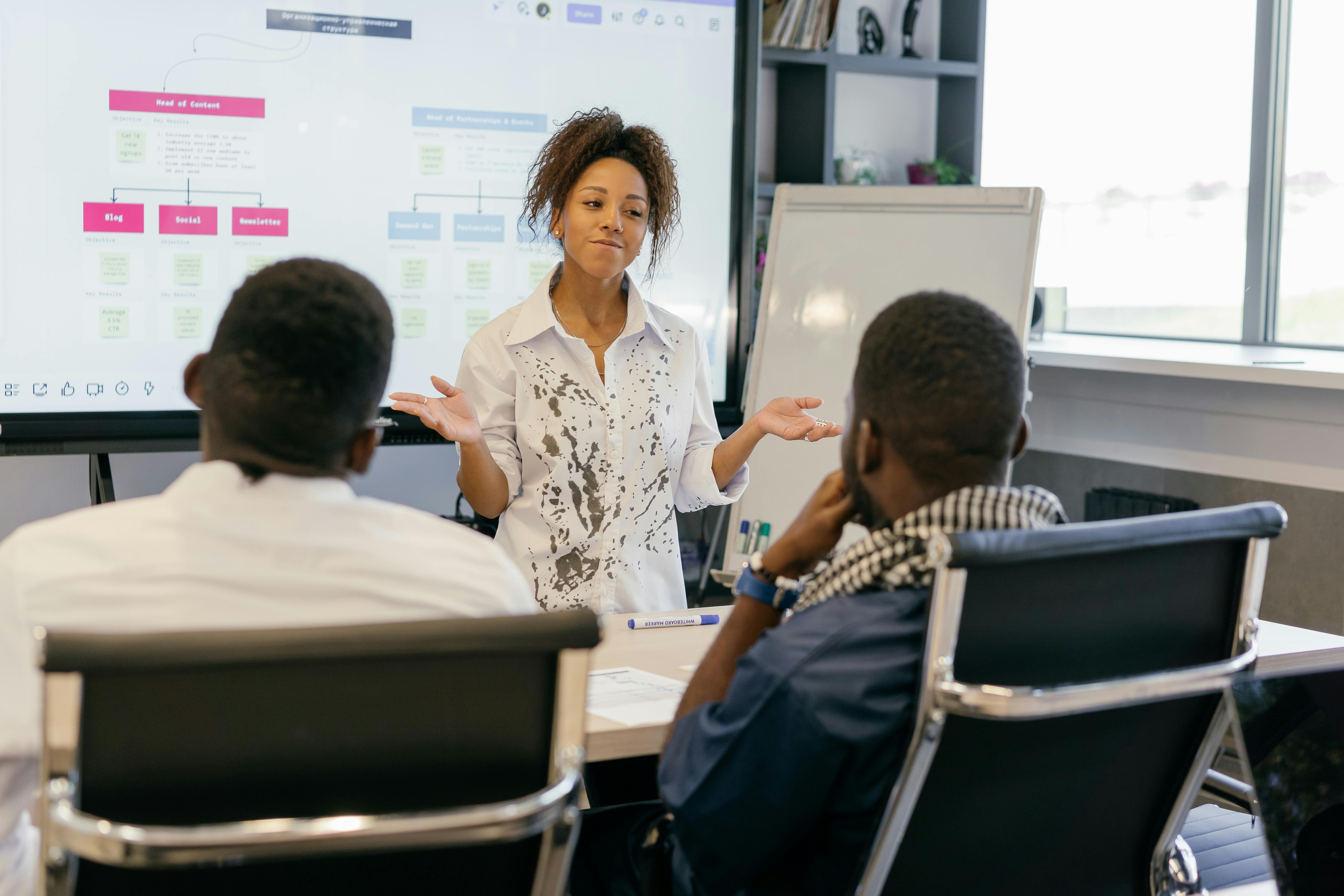 A Meeting on Career Development Strategies