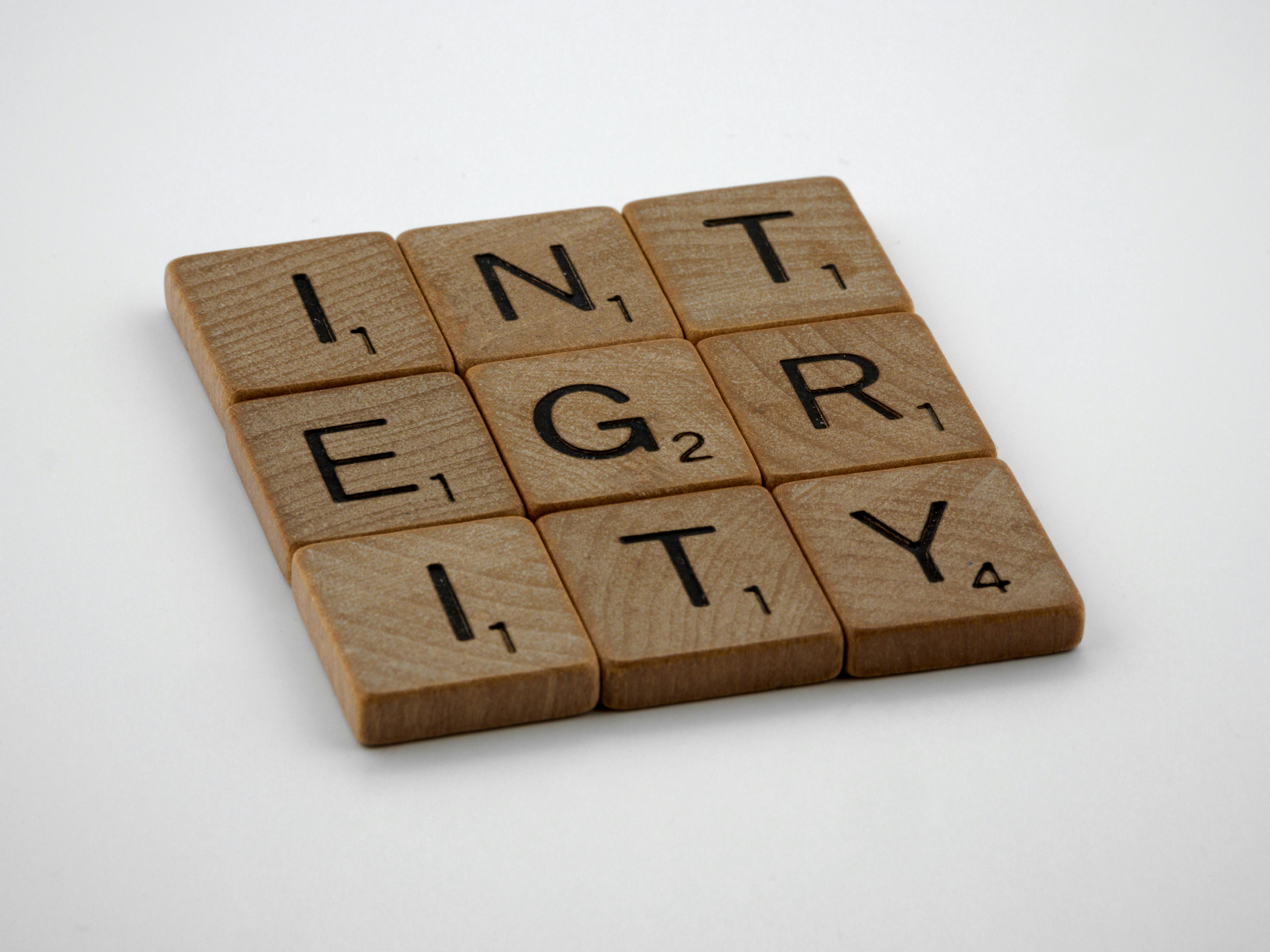 Brown Wooden Blocks With Number