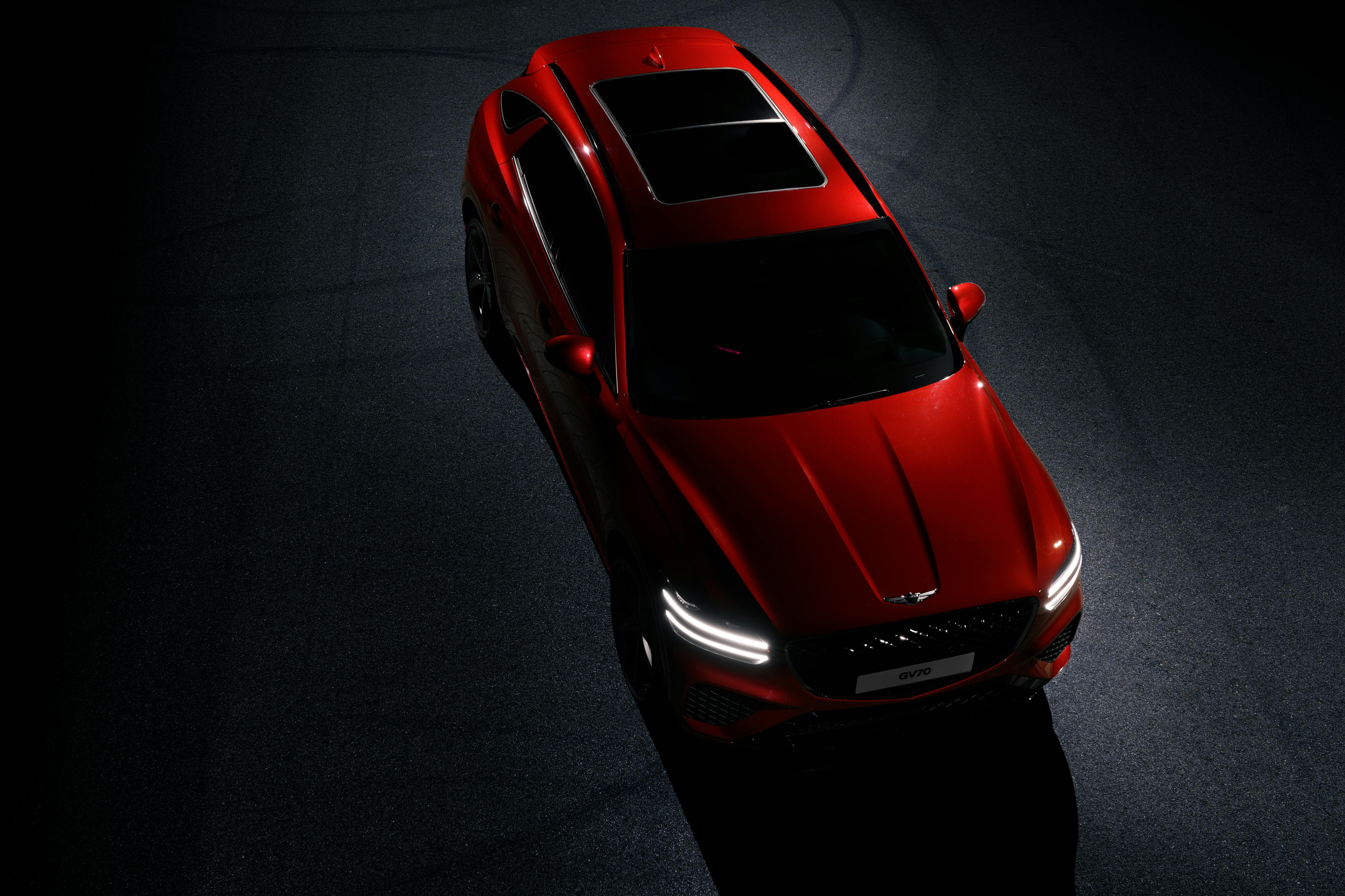 Genesis GV70 in Display Showroom