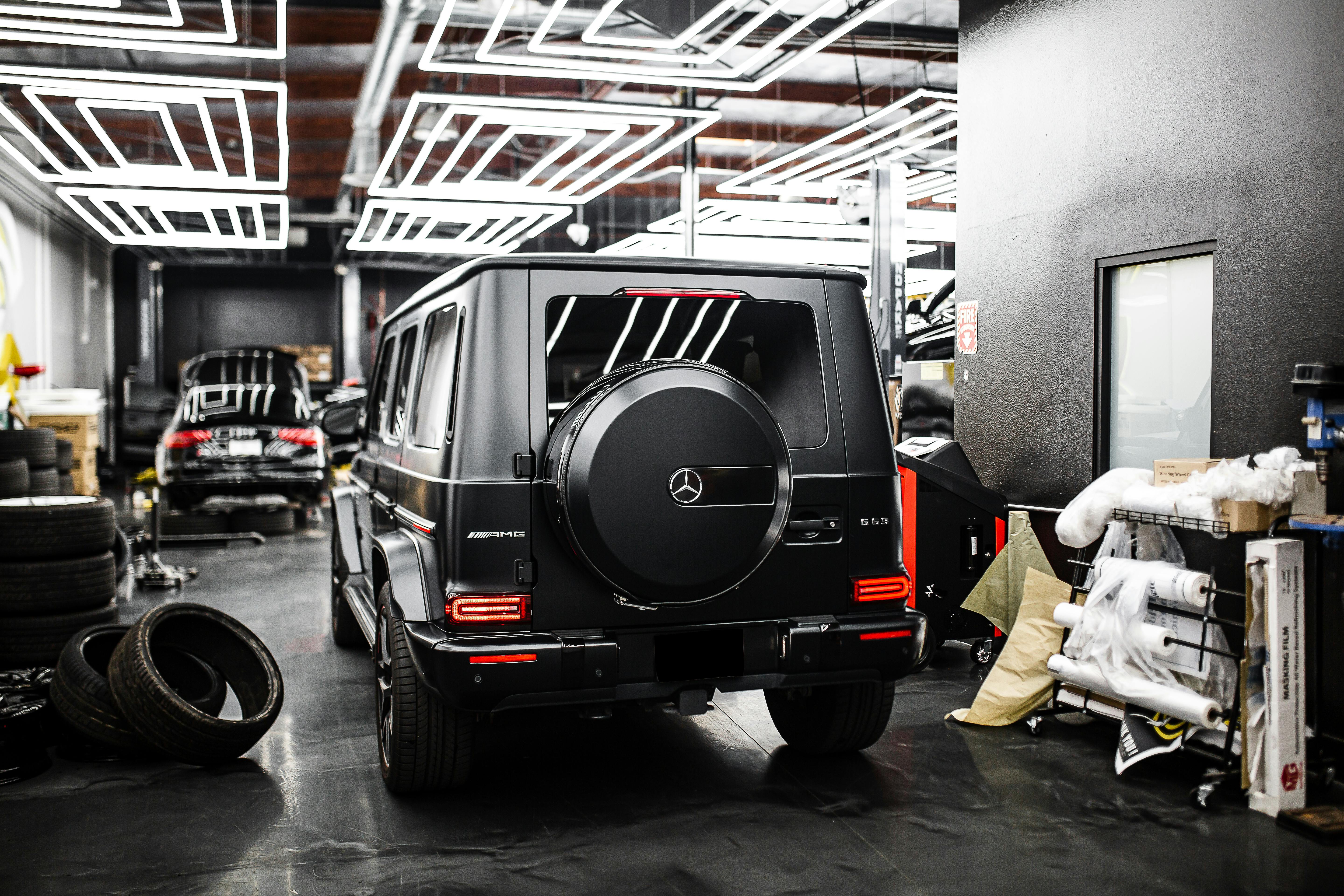 A Black Mercedes-Benz G63