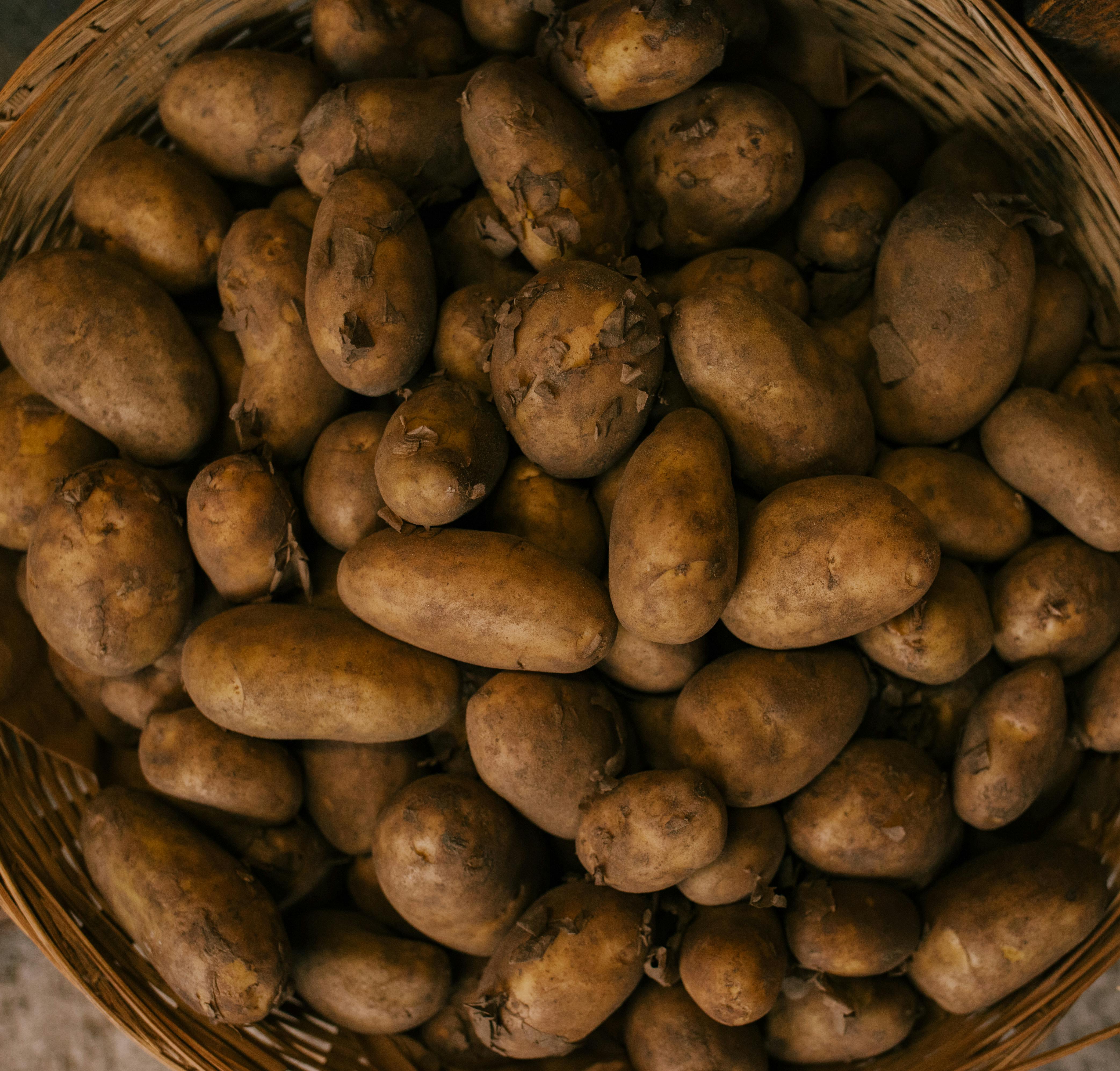 Close up of Potatoes