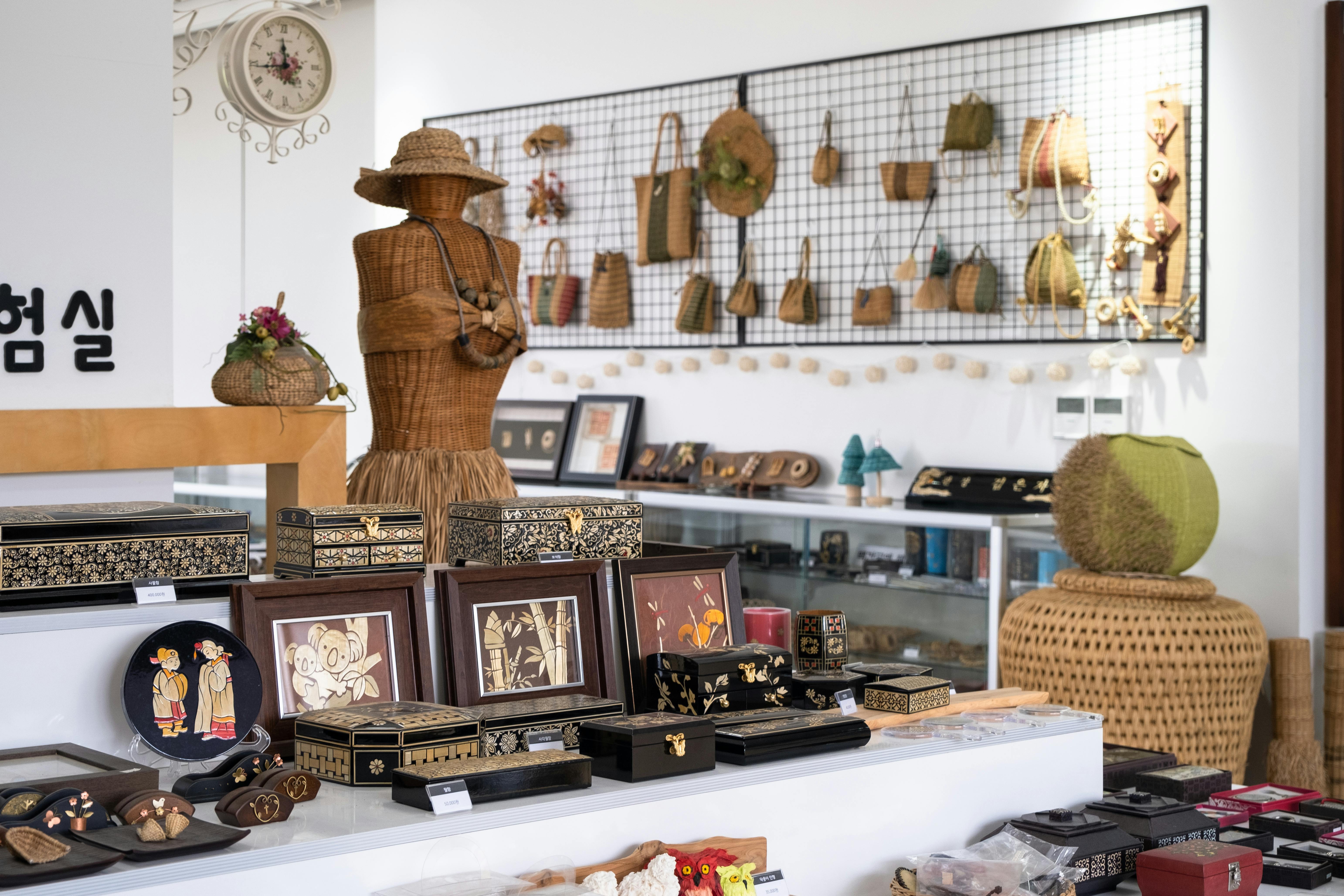 A Store with Antique and Handmade Items