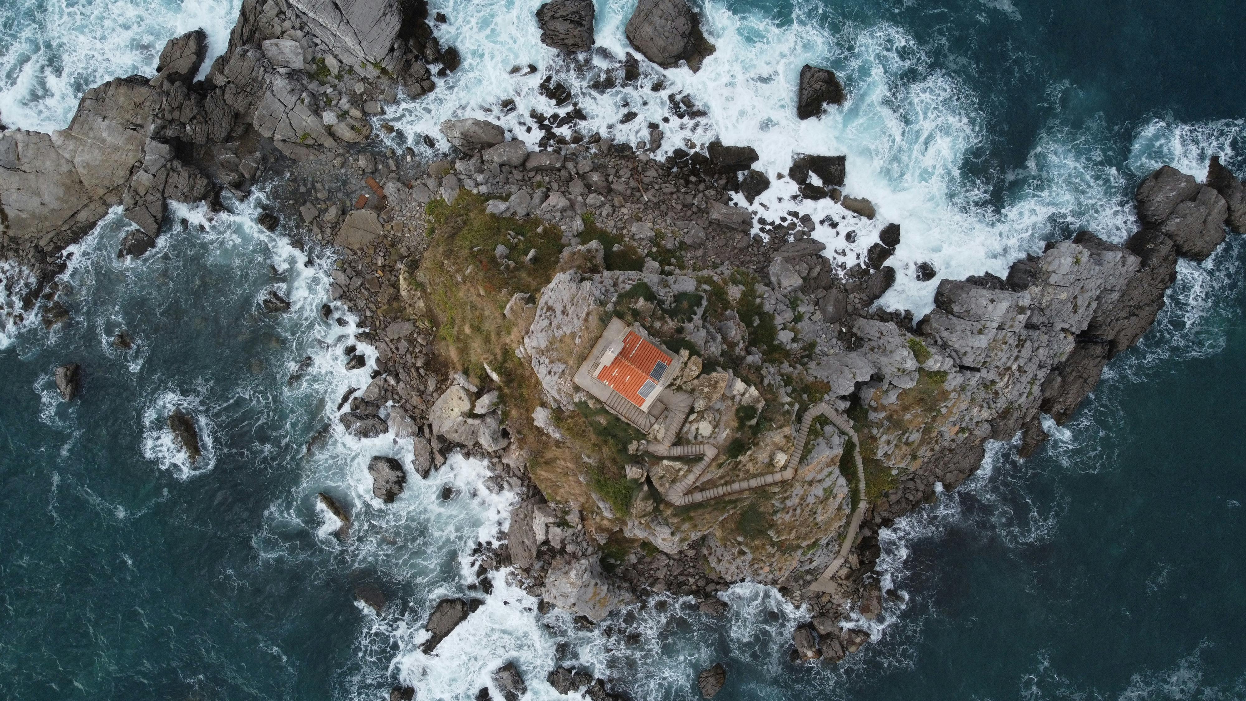 A church in Petrovac, Montenegro