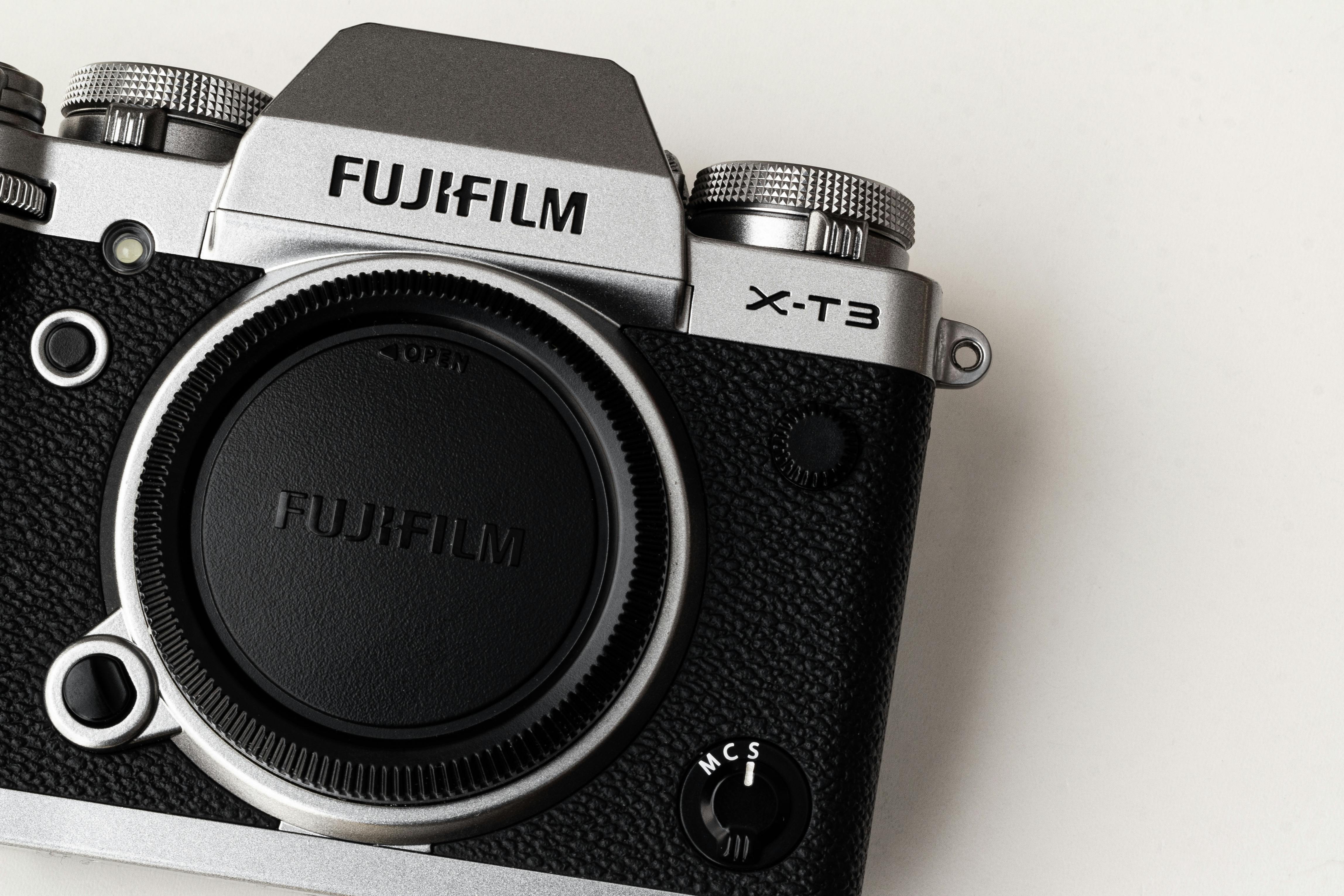 Camera on White Background