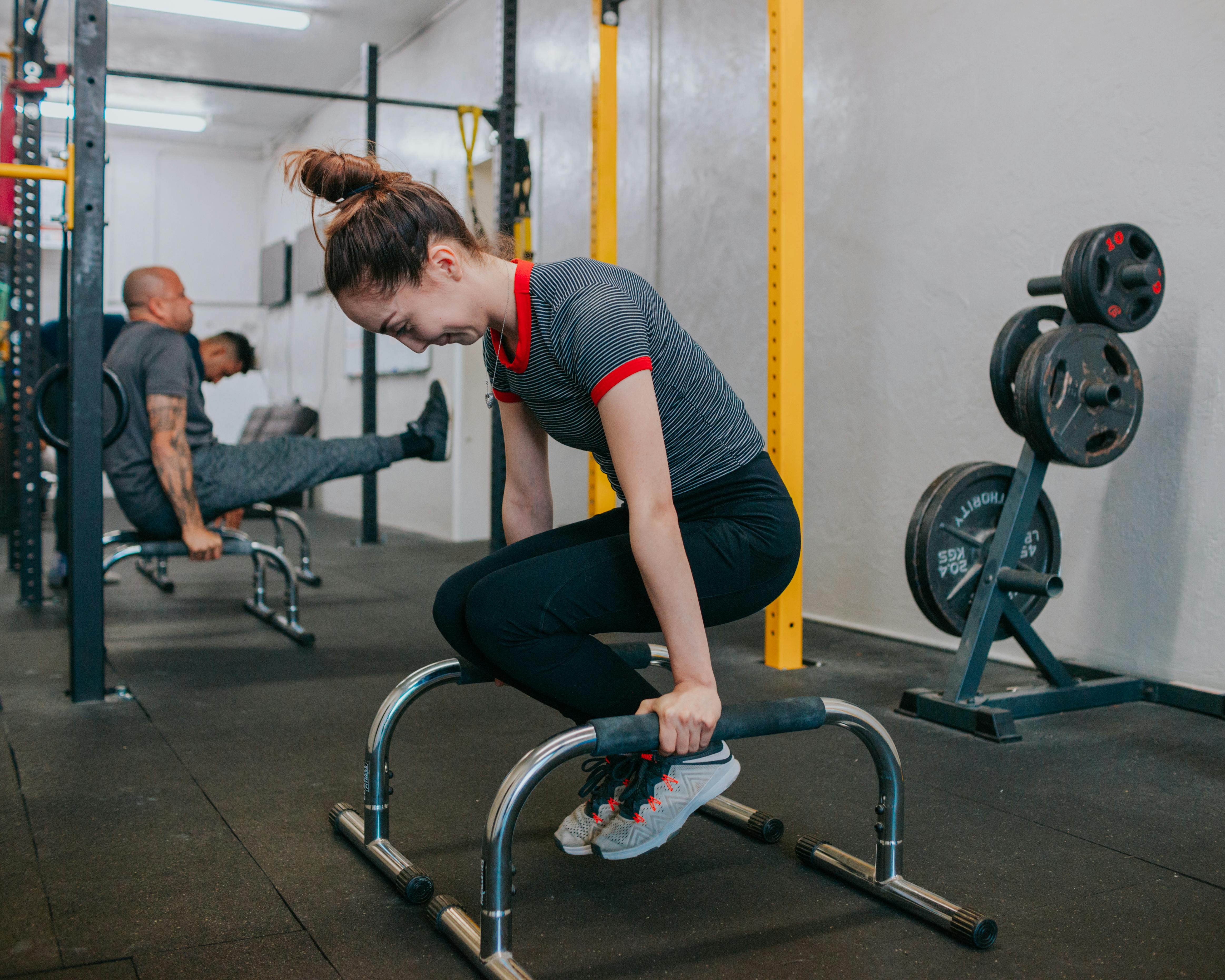 Woman Doing Exercise