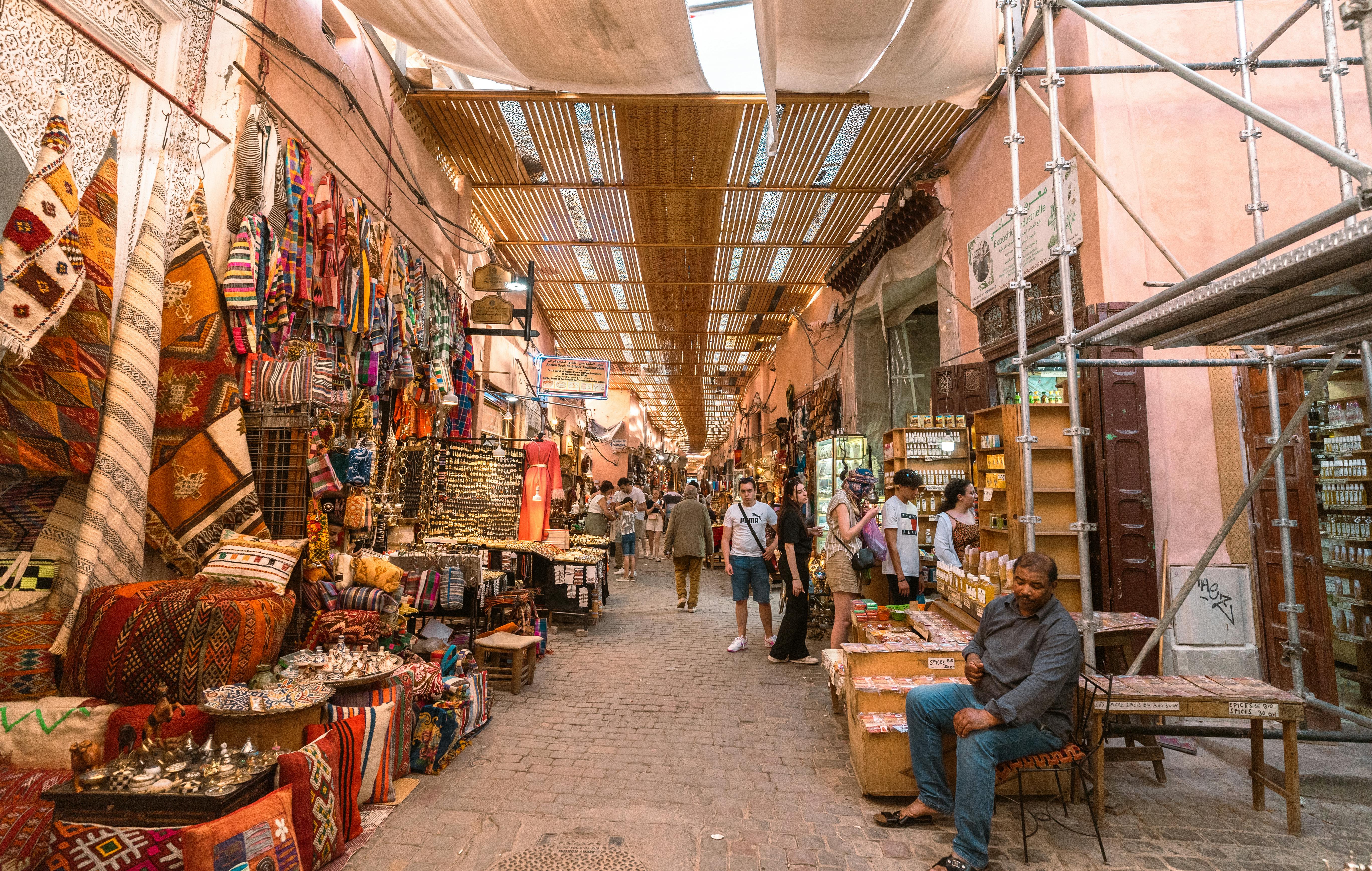 Bazaar in Marrakech, Morocco