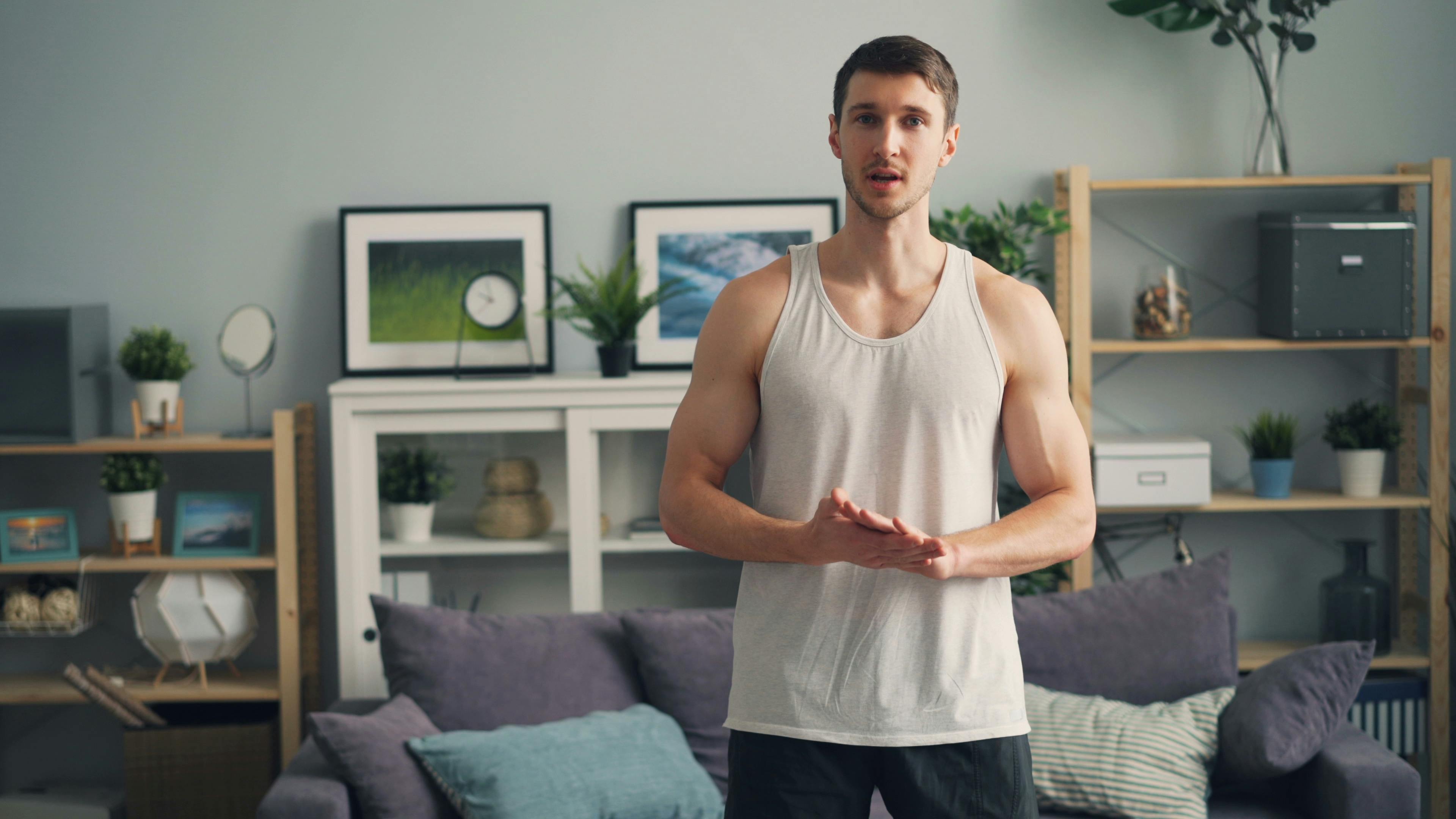 Man in Tank Top