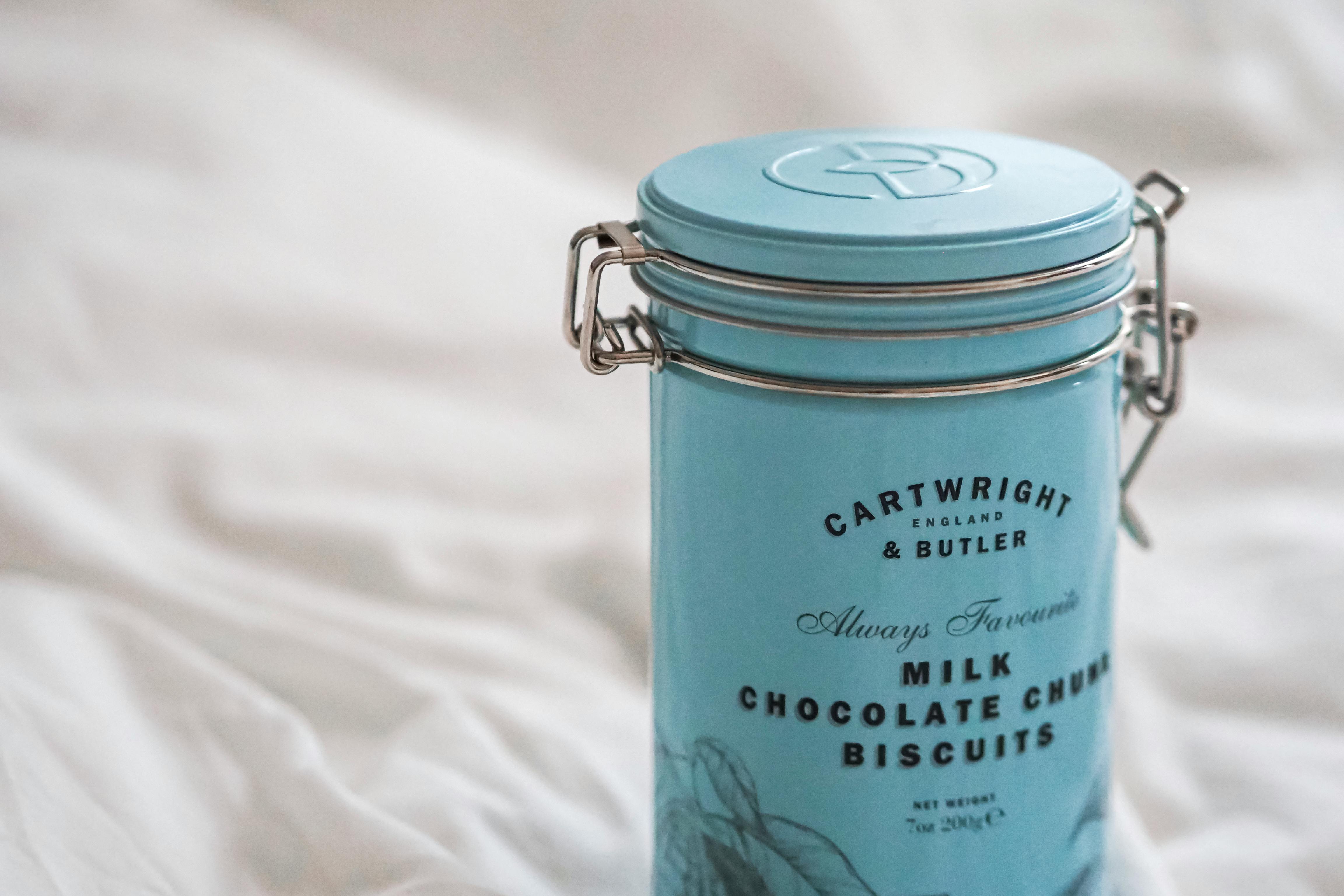 Blue Jar with Biscuits