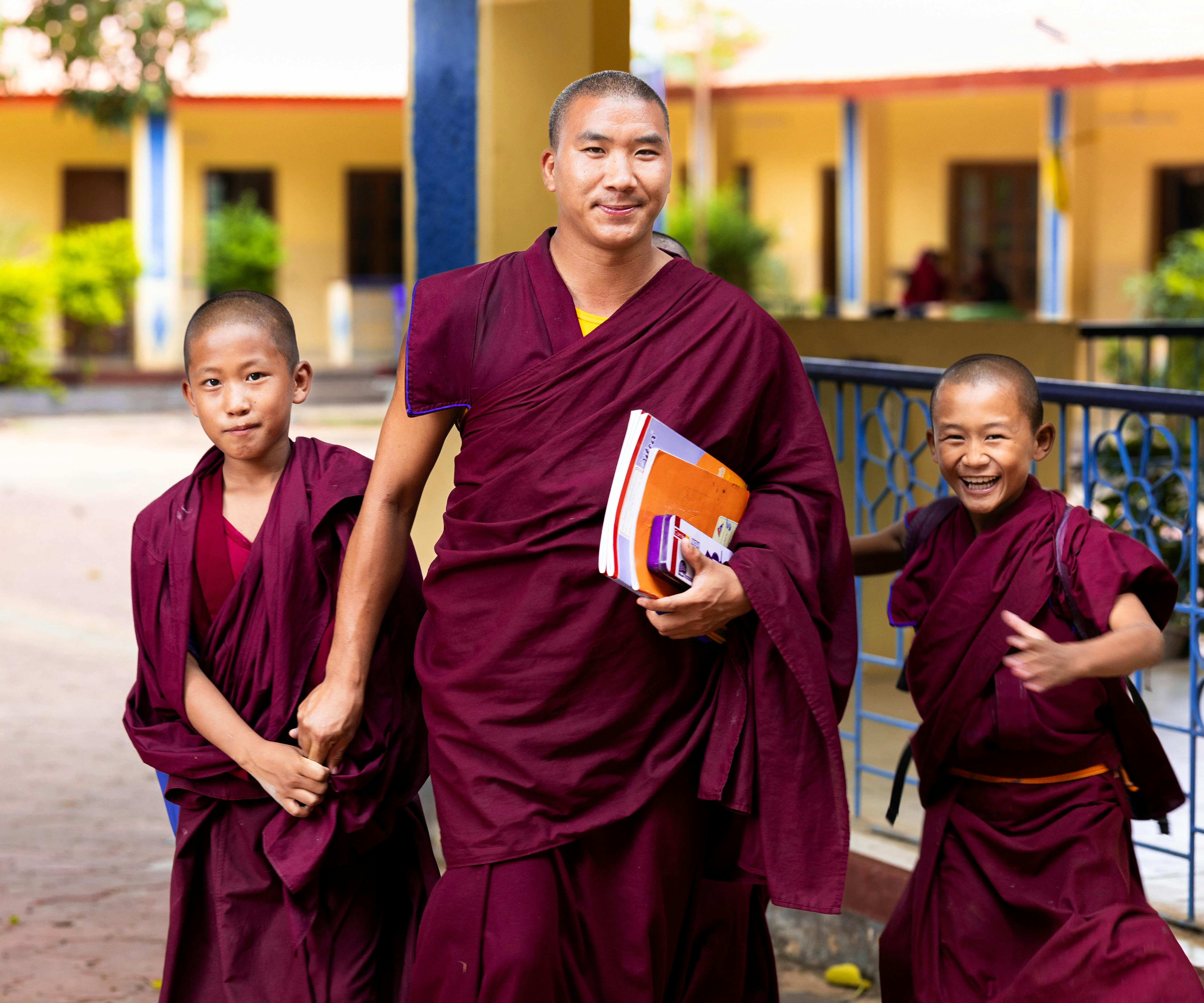 Man with His Two Sons
