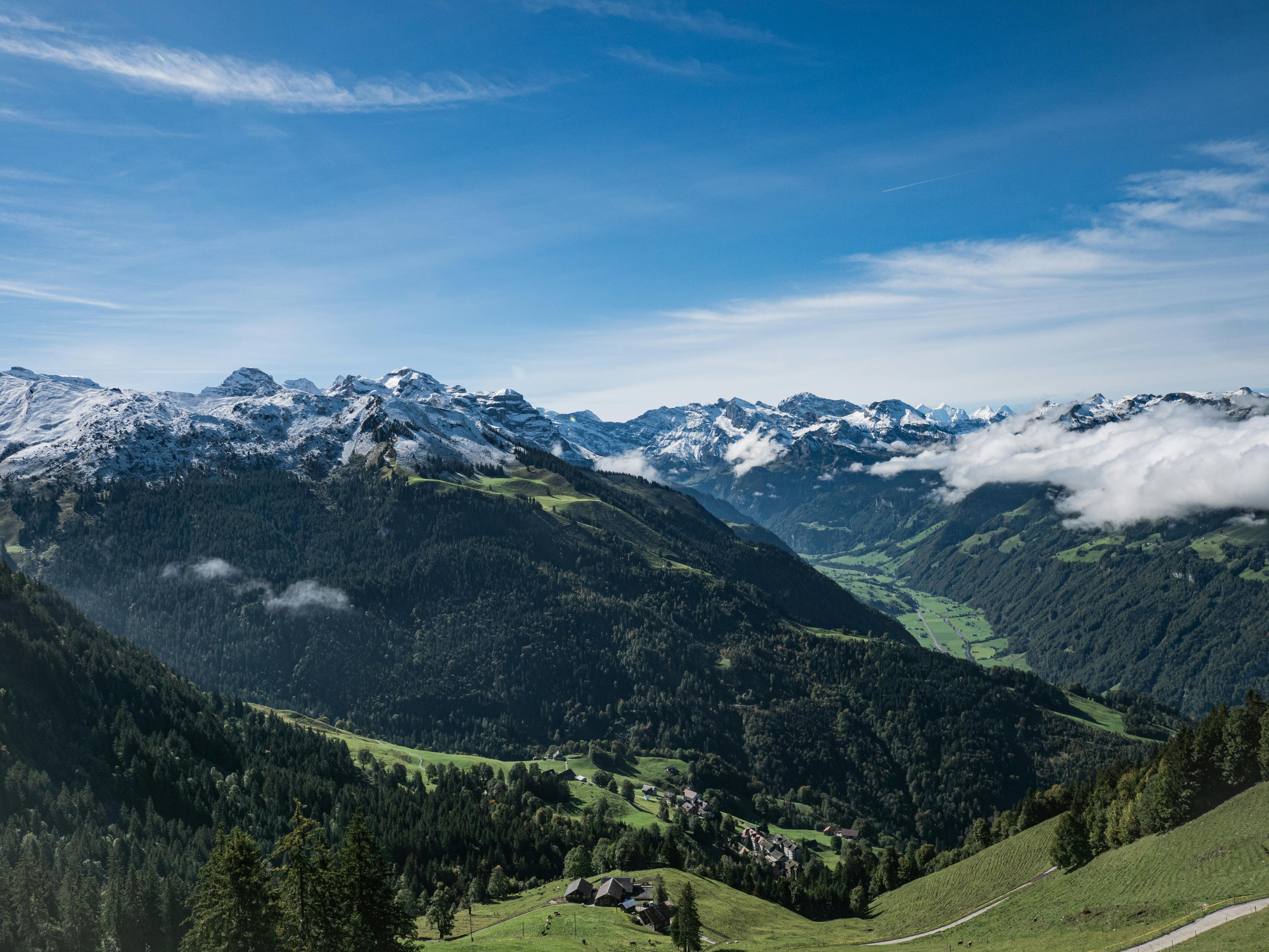 Scenic landscape view