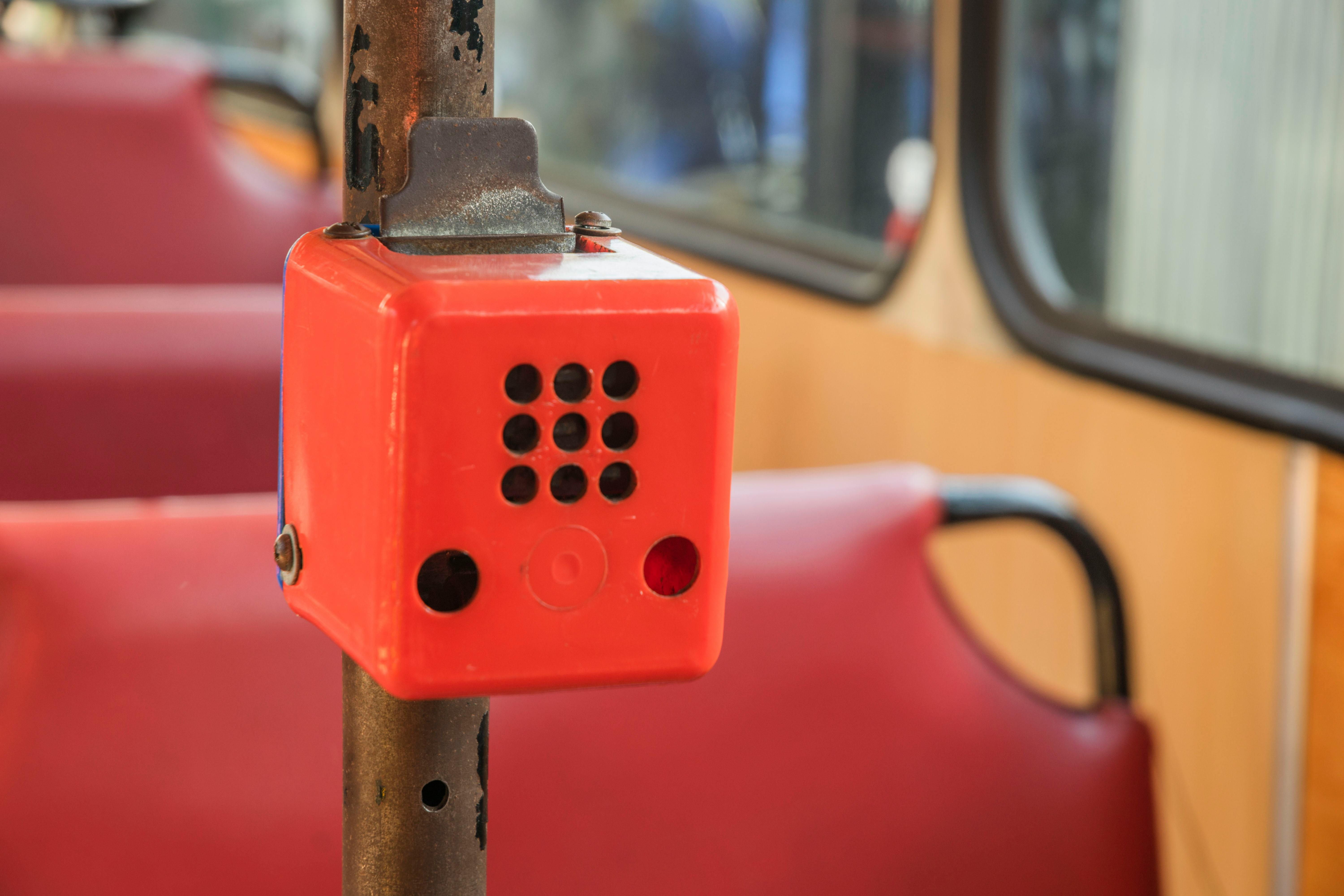 Stary kasownik mechaniczny