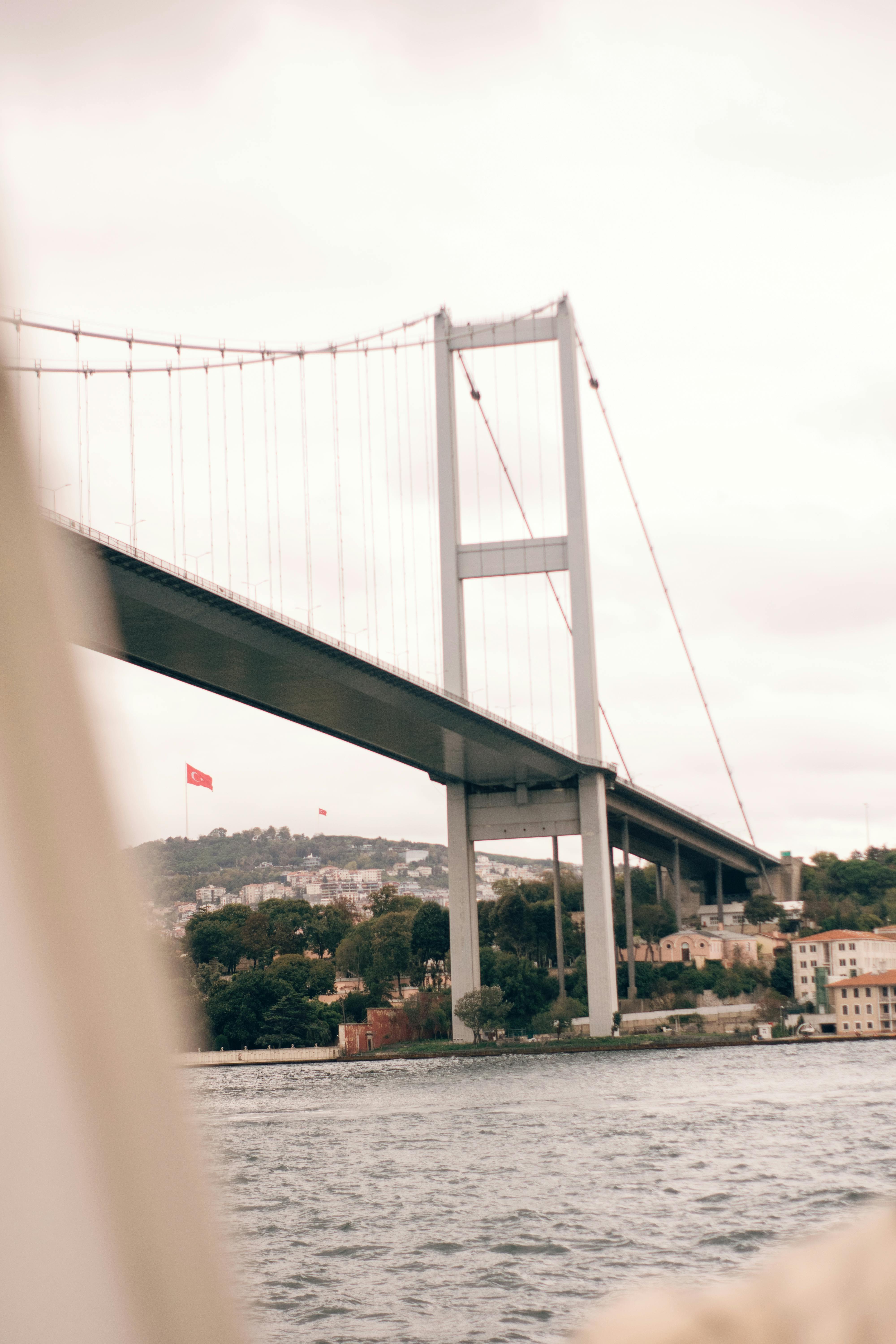 Iconic Bosphorus Bridge over Istanbul's Waters