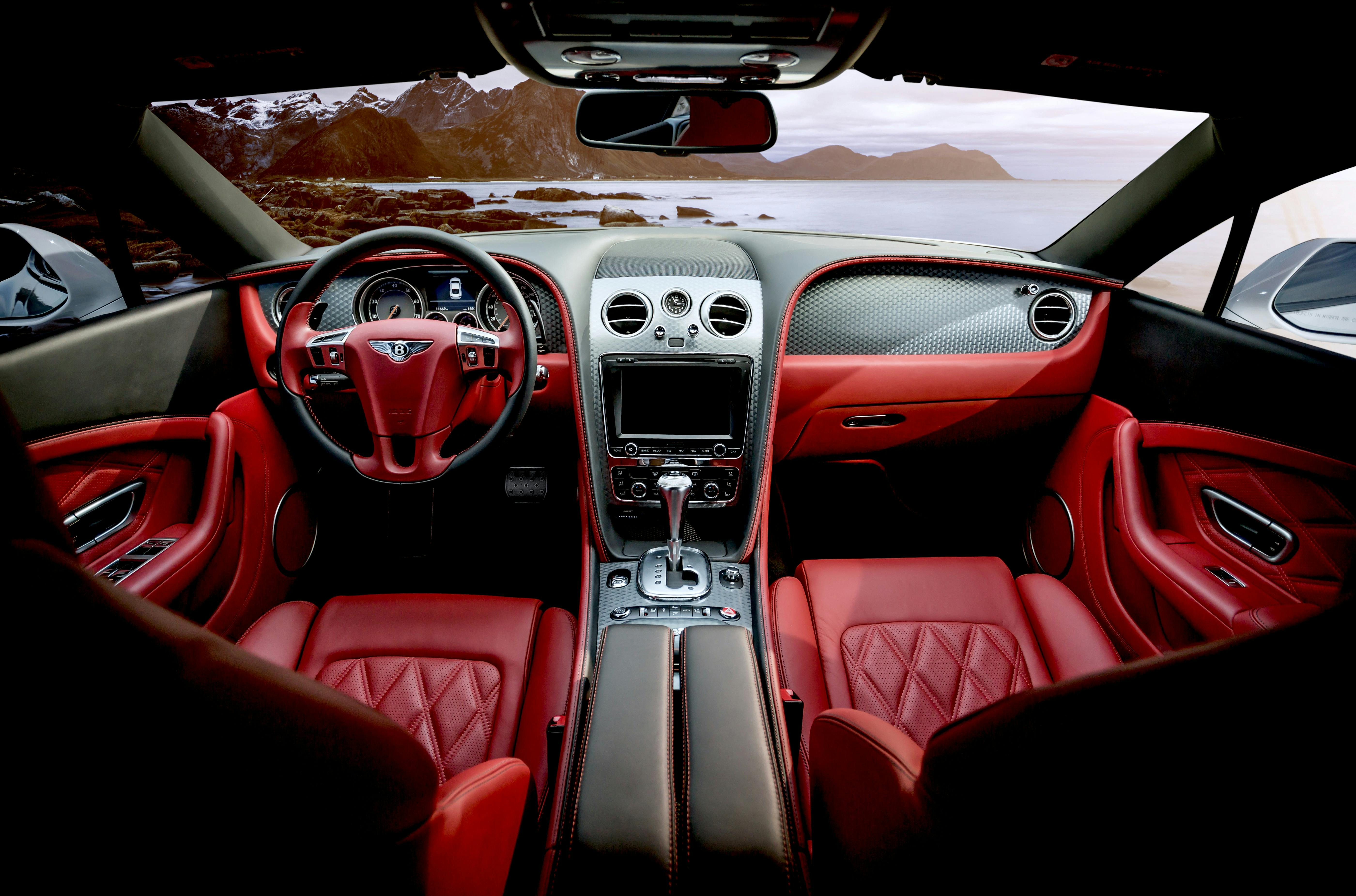 Car With Red Interior