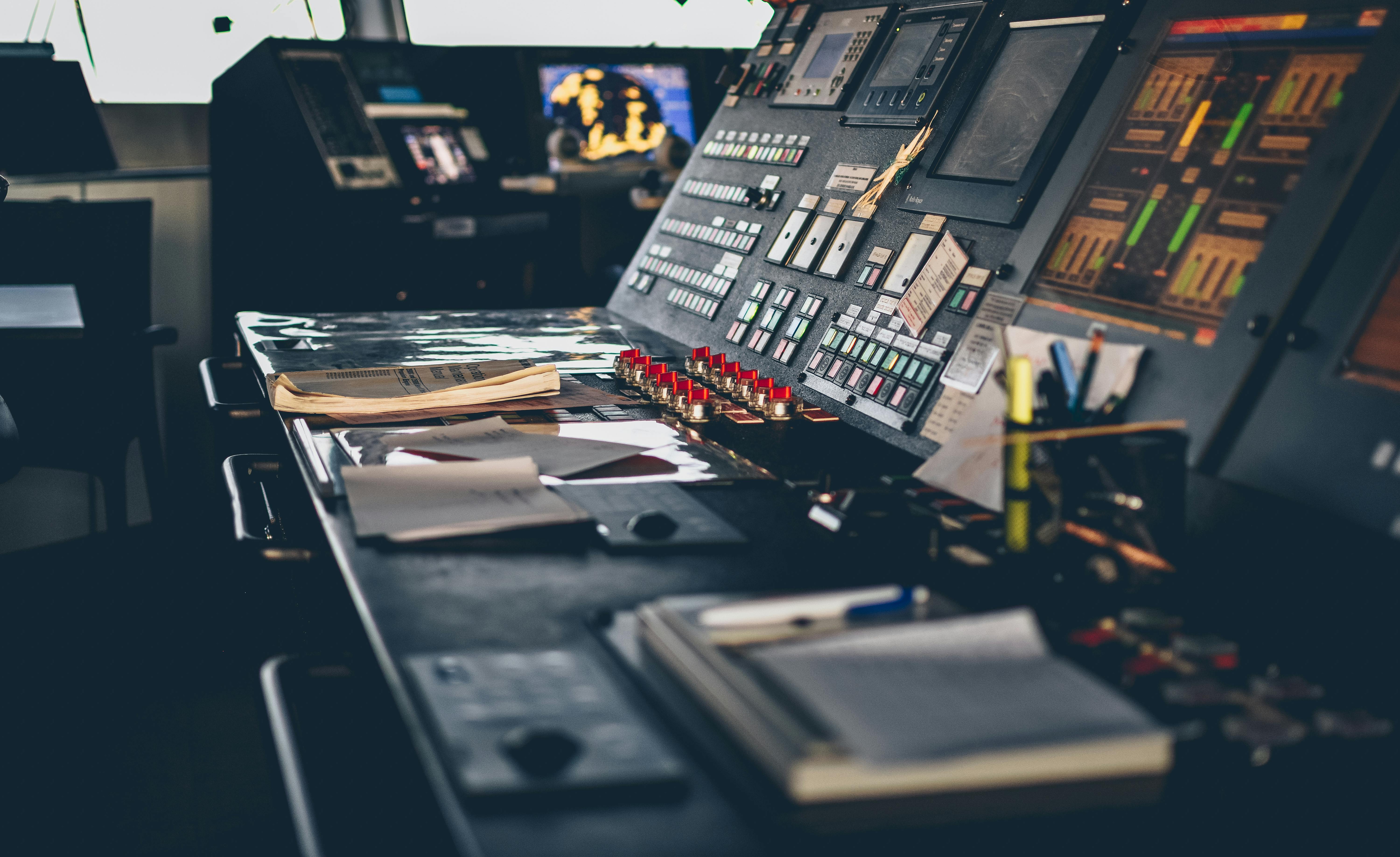 Close-Up Photo Of Control Panel