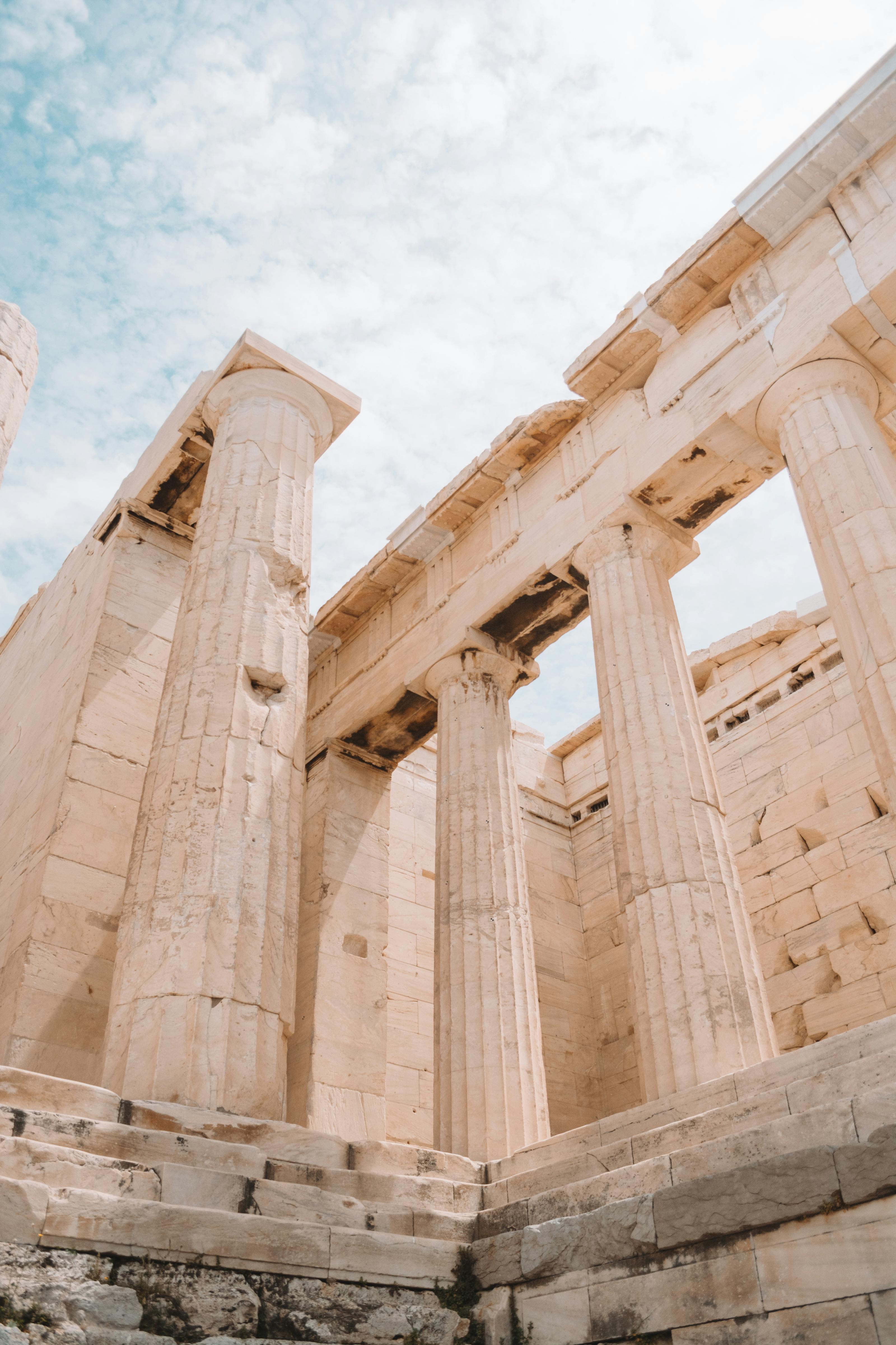 Photo Of Ancient Columns During Daytime