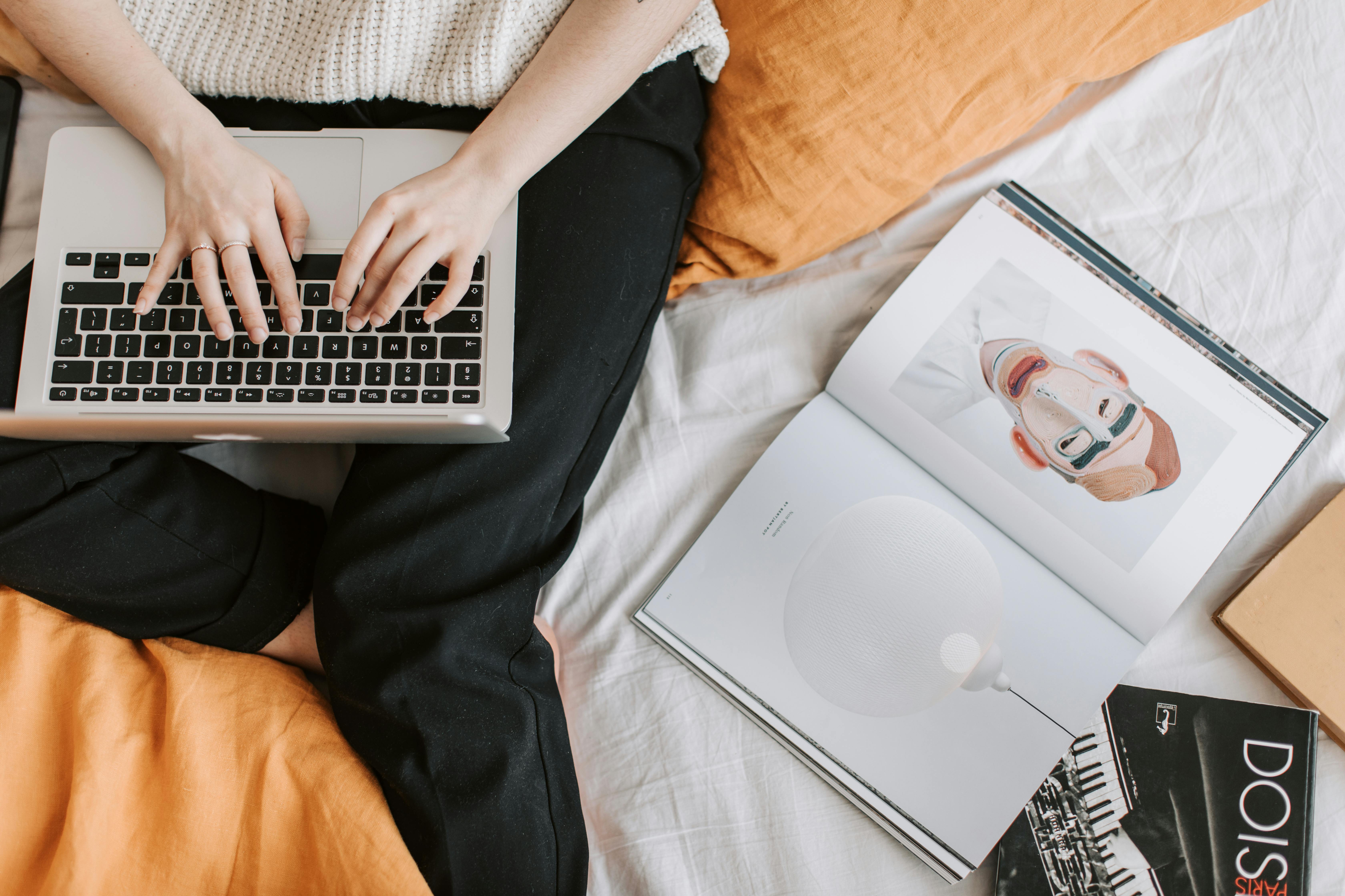 A laptop & coffee arrangement suggestive of planning