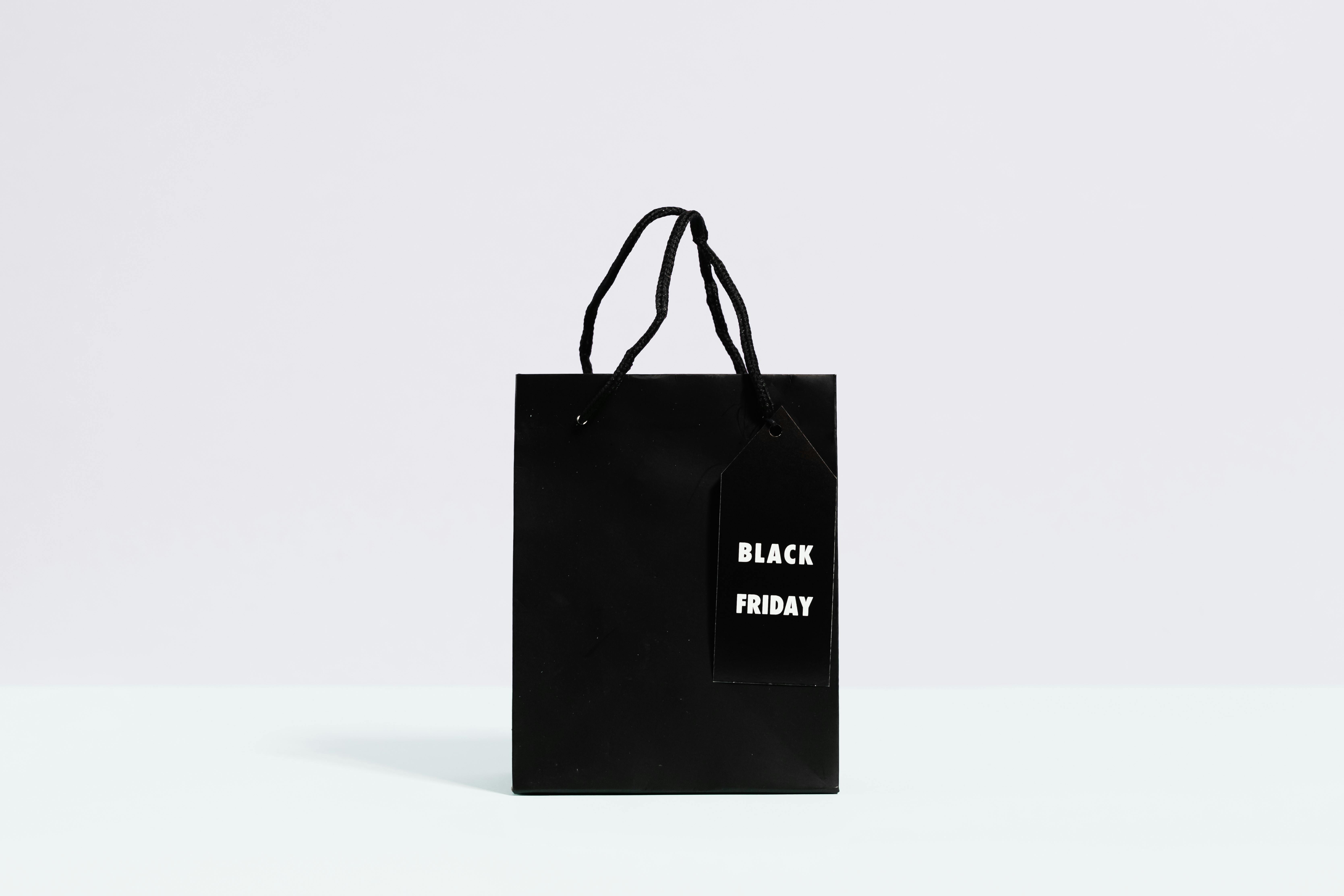 Black Paper Bag