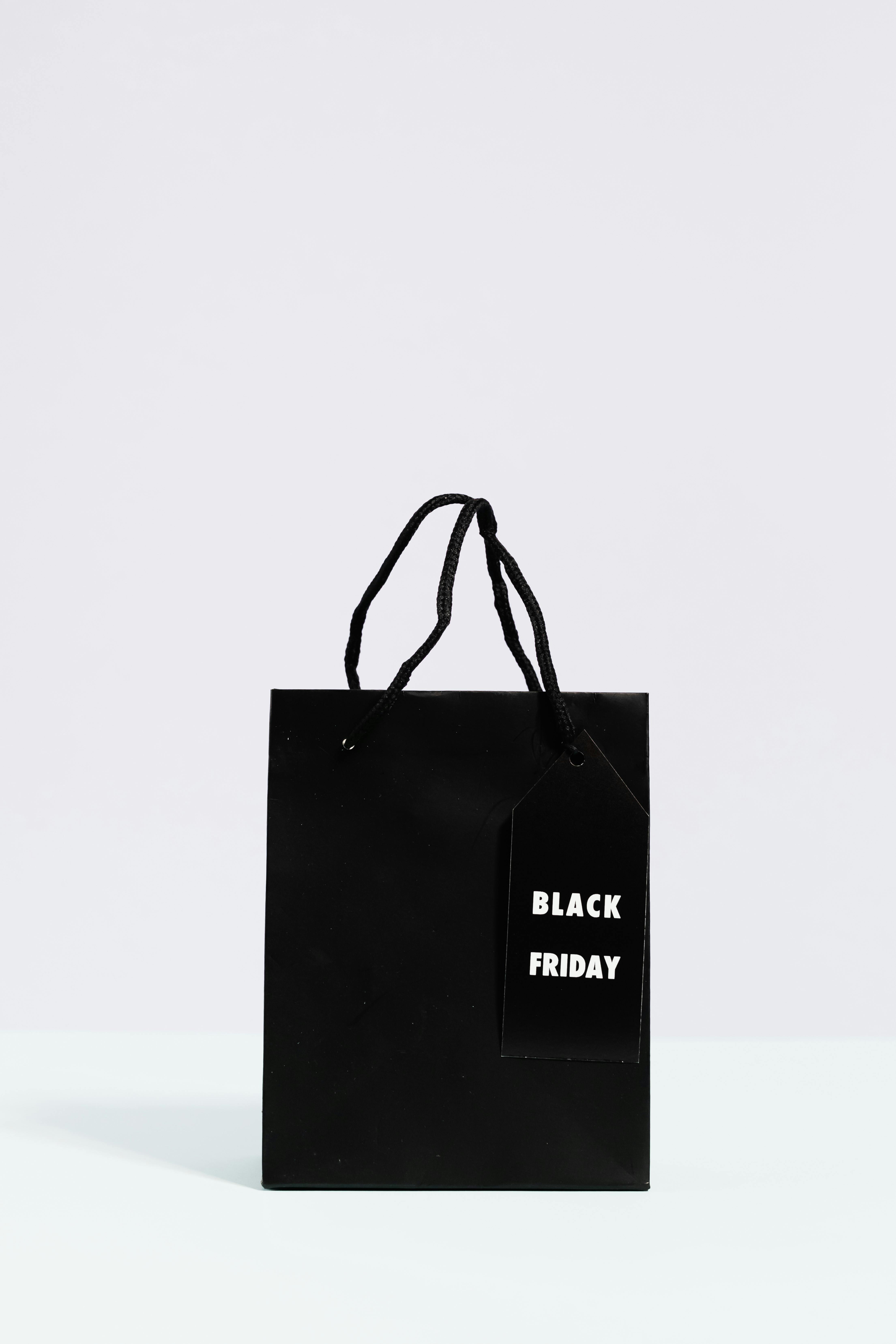 Black Paper Bag