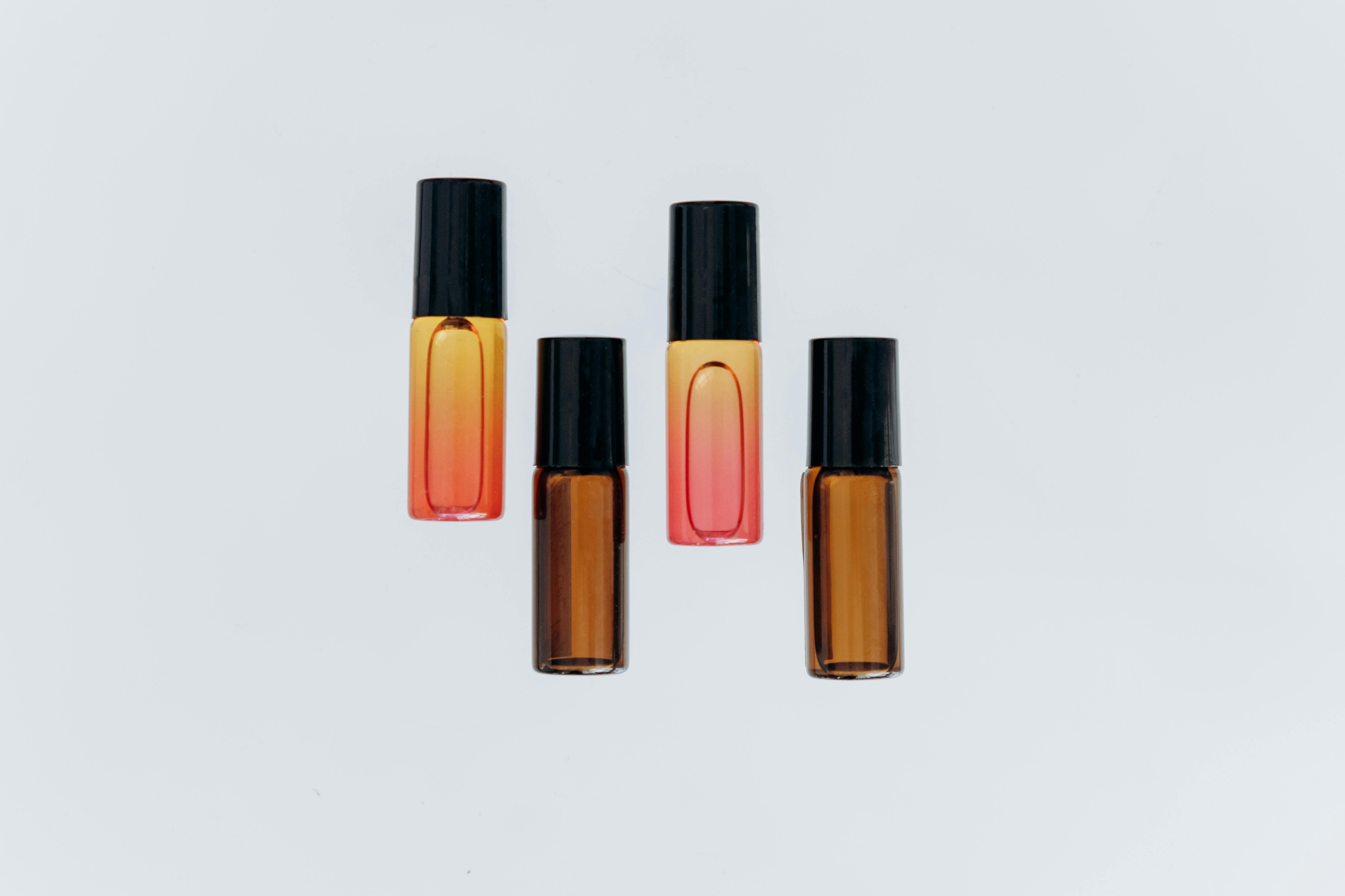 Oils in Brown Bottles