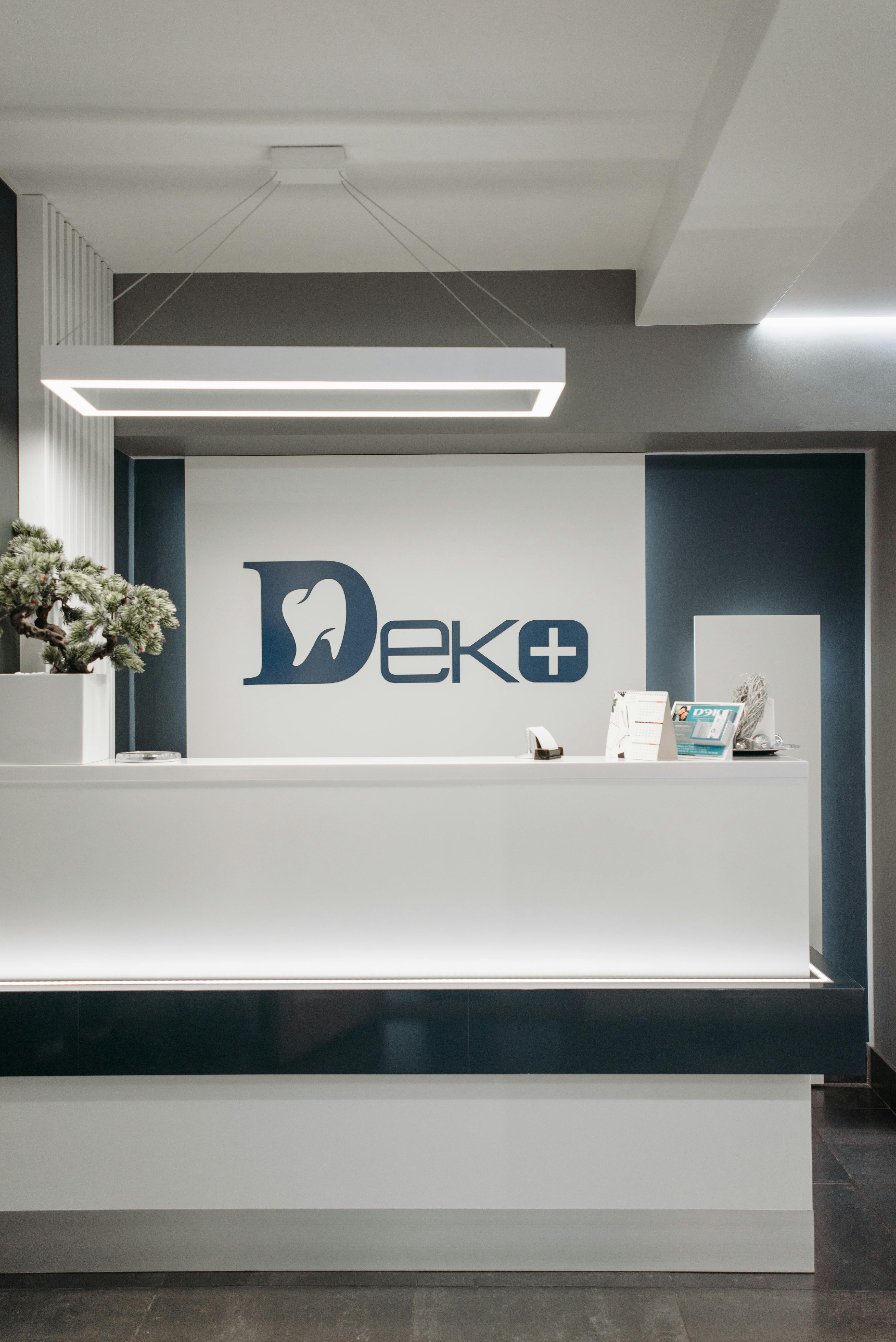 A Dental Clinic Reception Desk