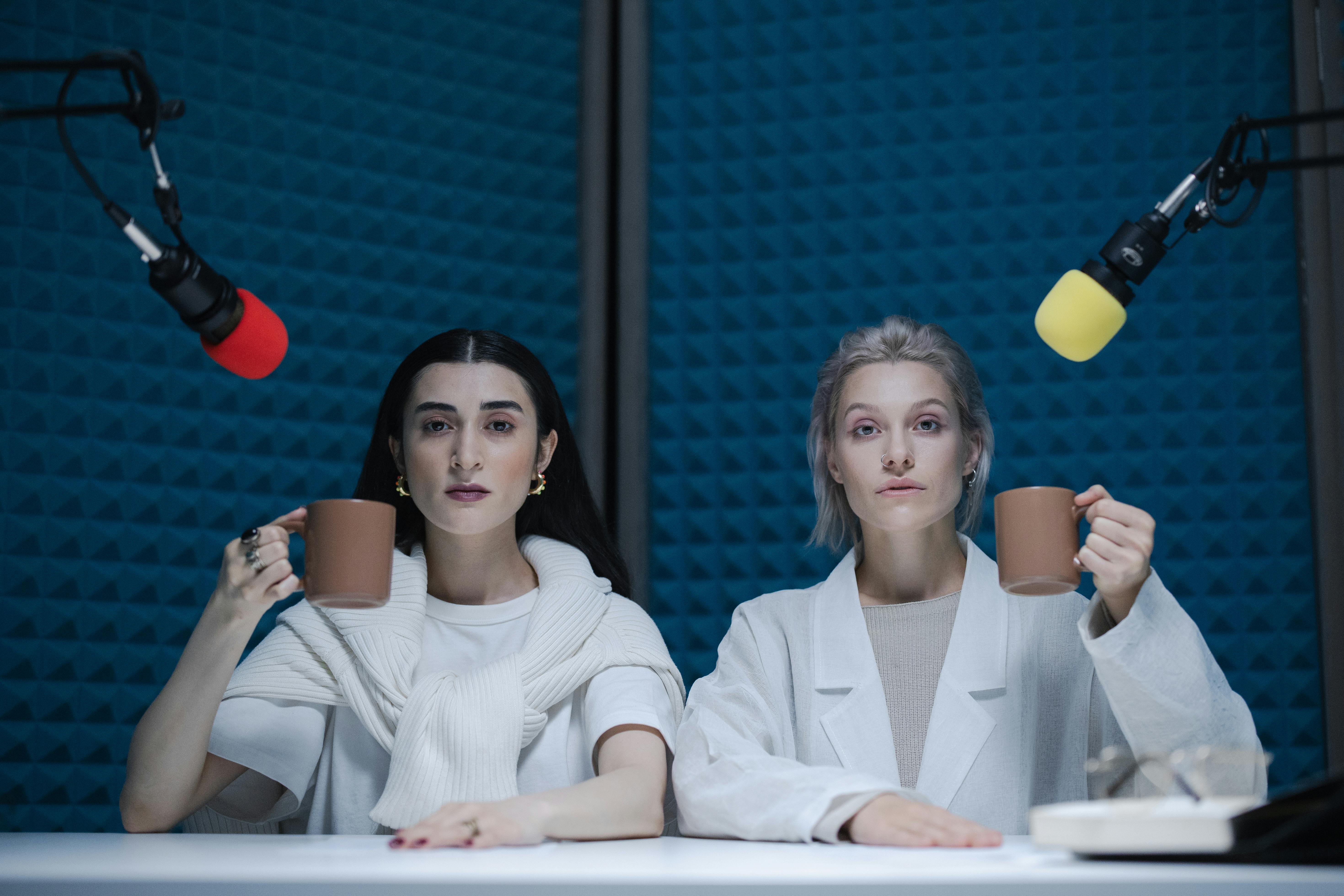 Women in Radio Studio