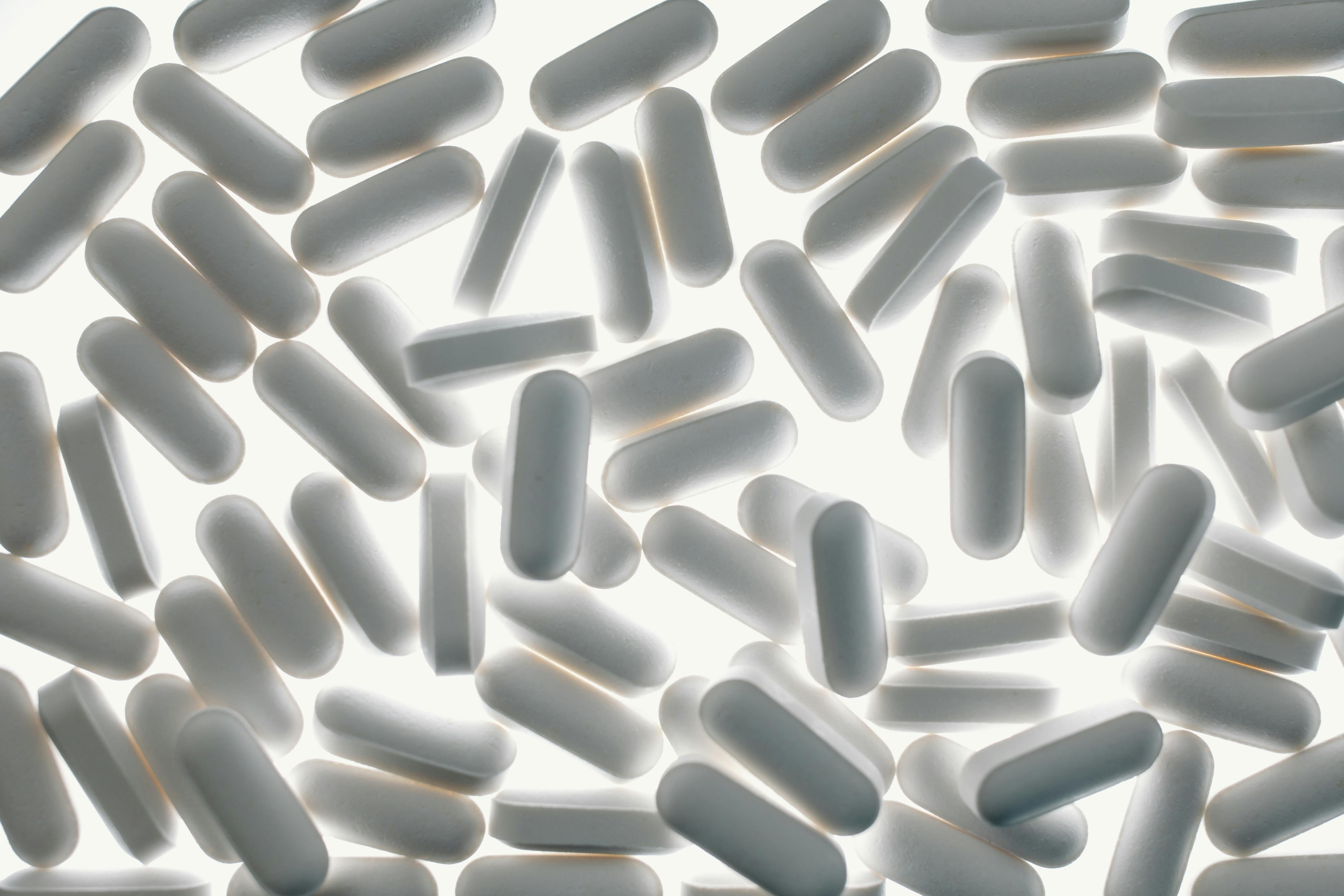 A Close-Up Shot of Medicine Tablets