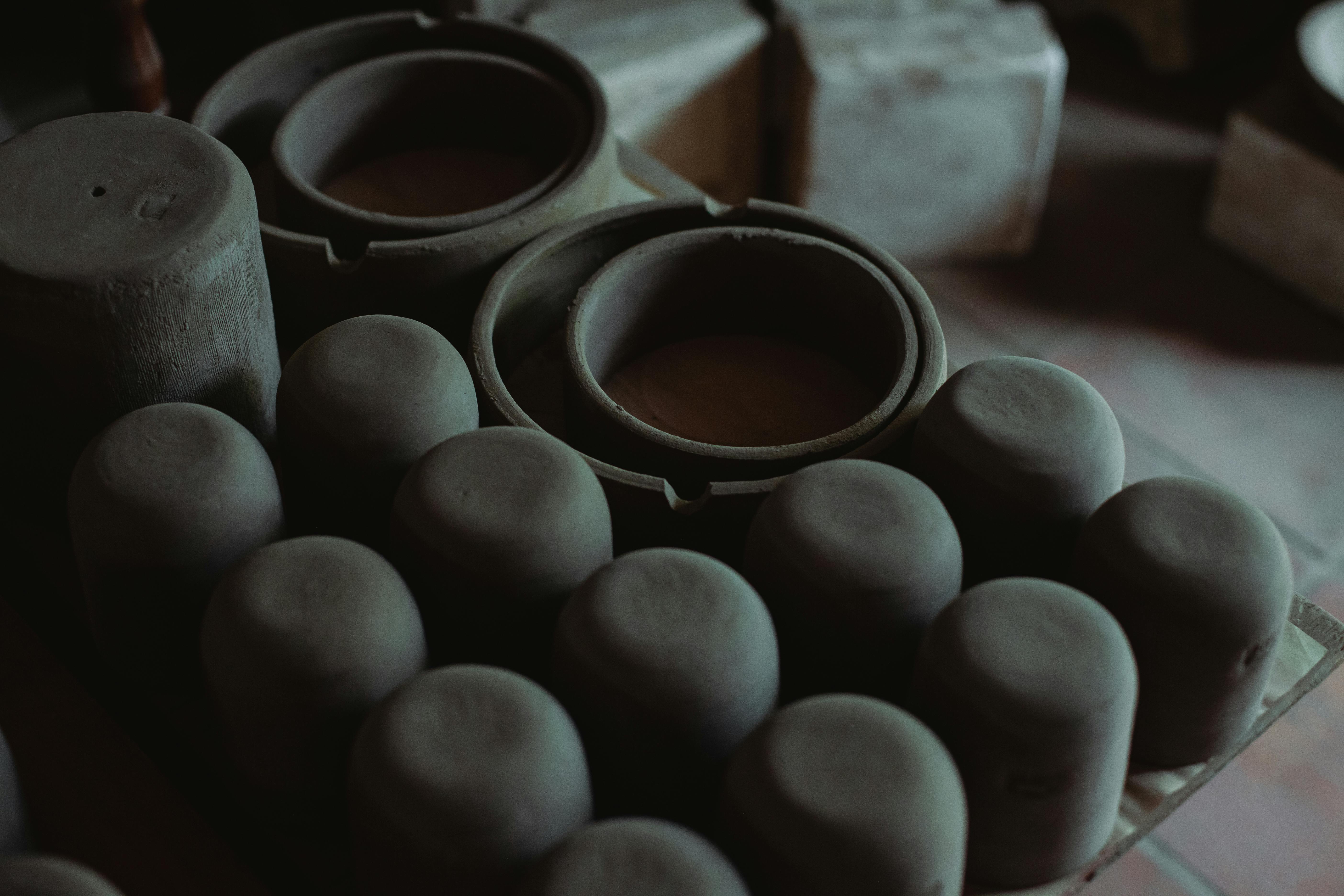 Clay Containers in Workshop