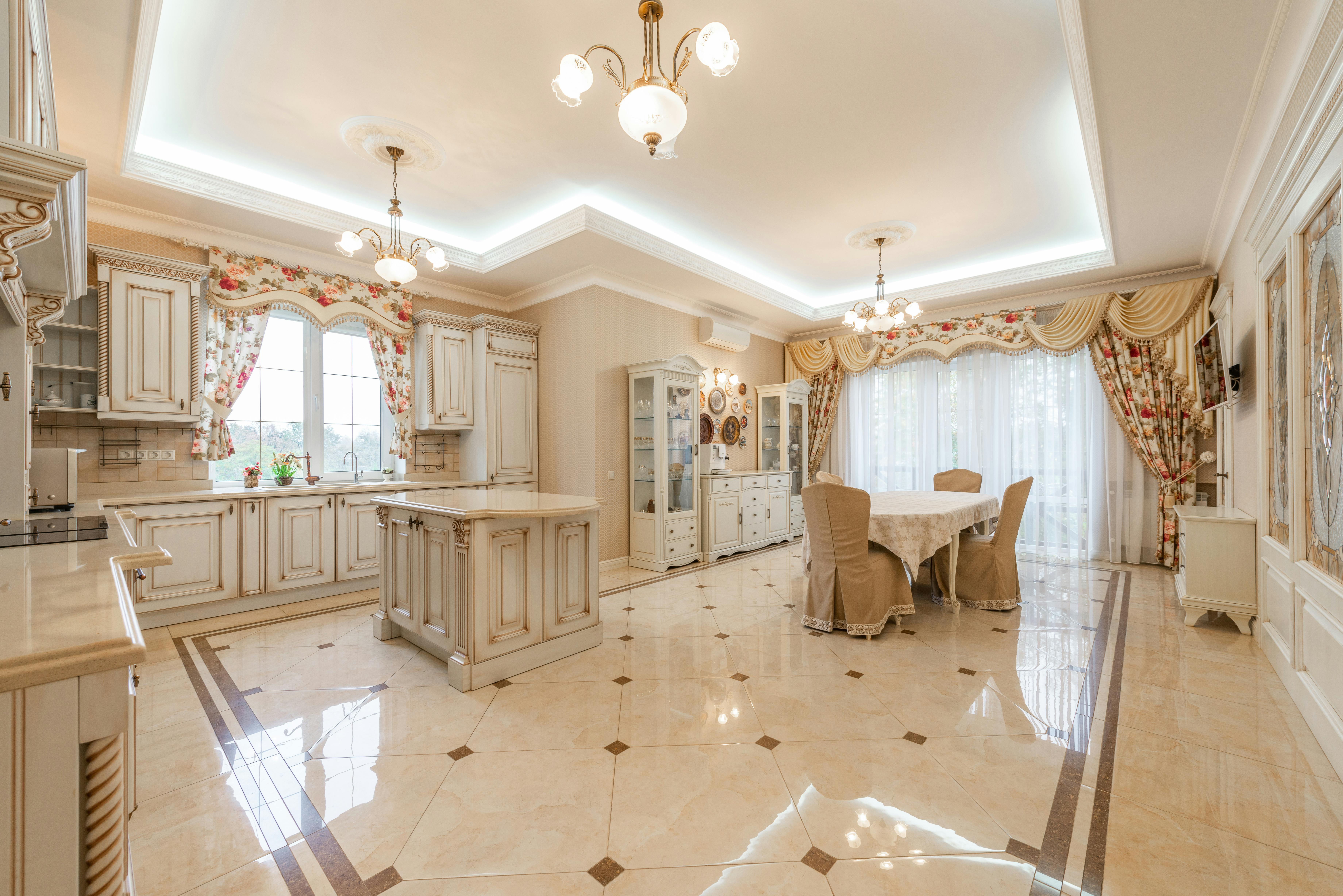 White Wooden Kitchen Cabinets