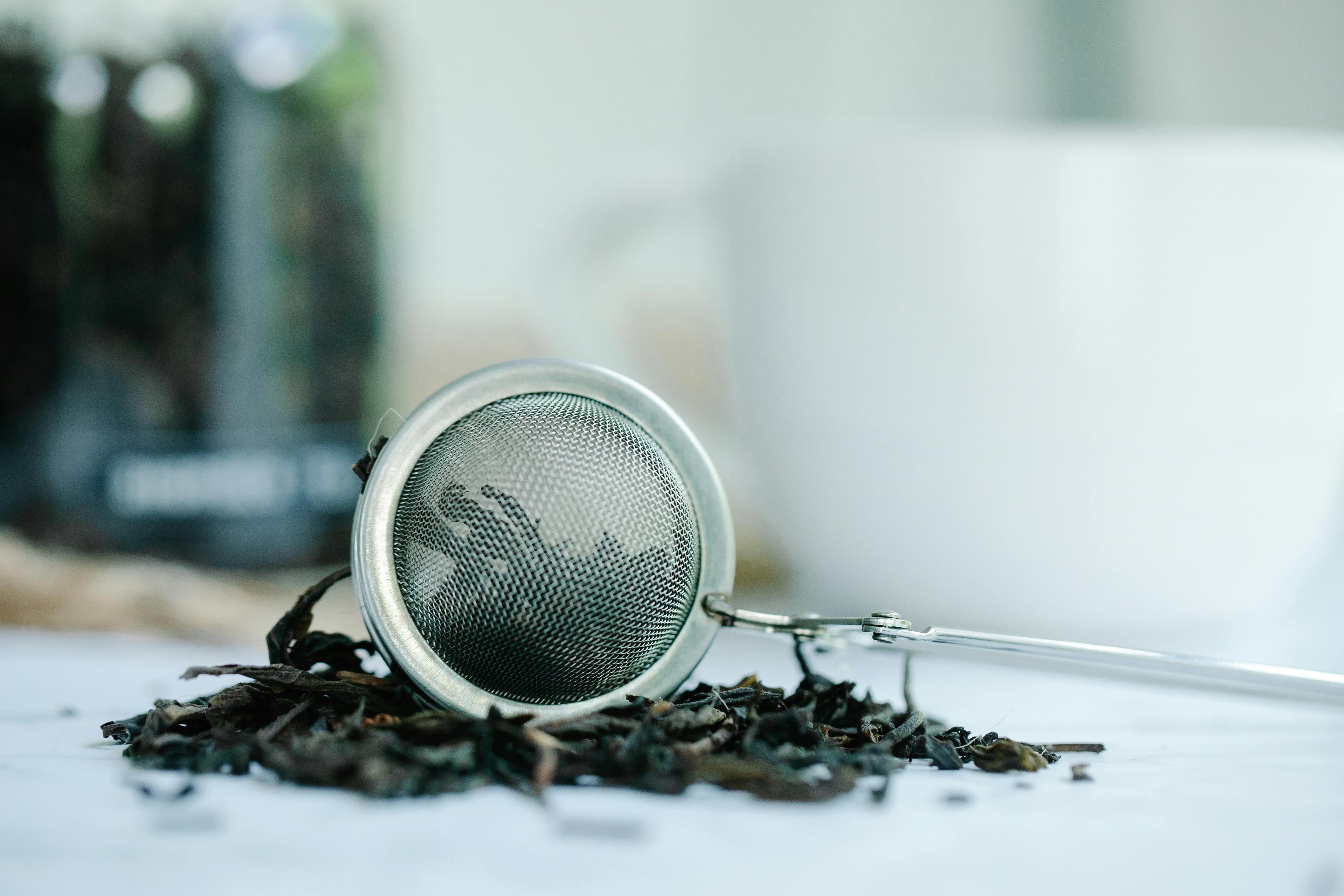 Tea Leaves and Tea Infuser