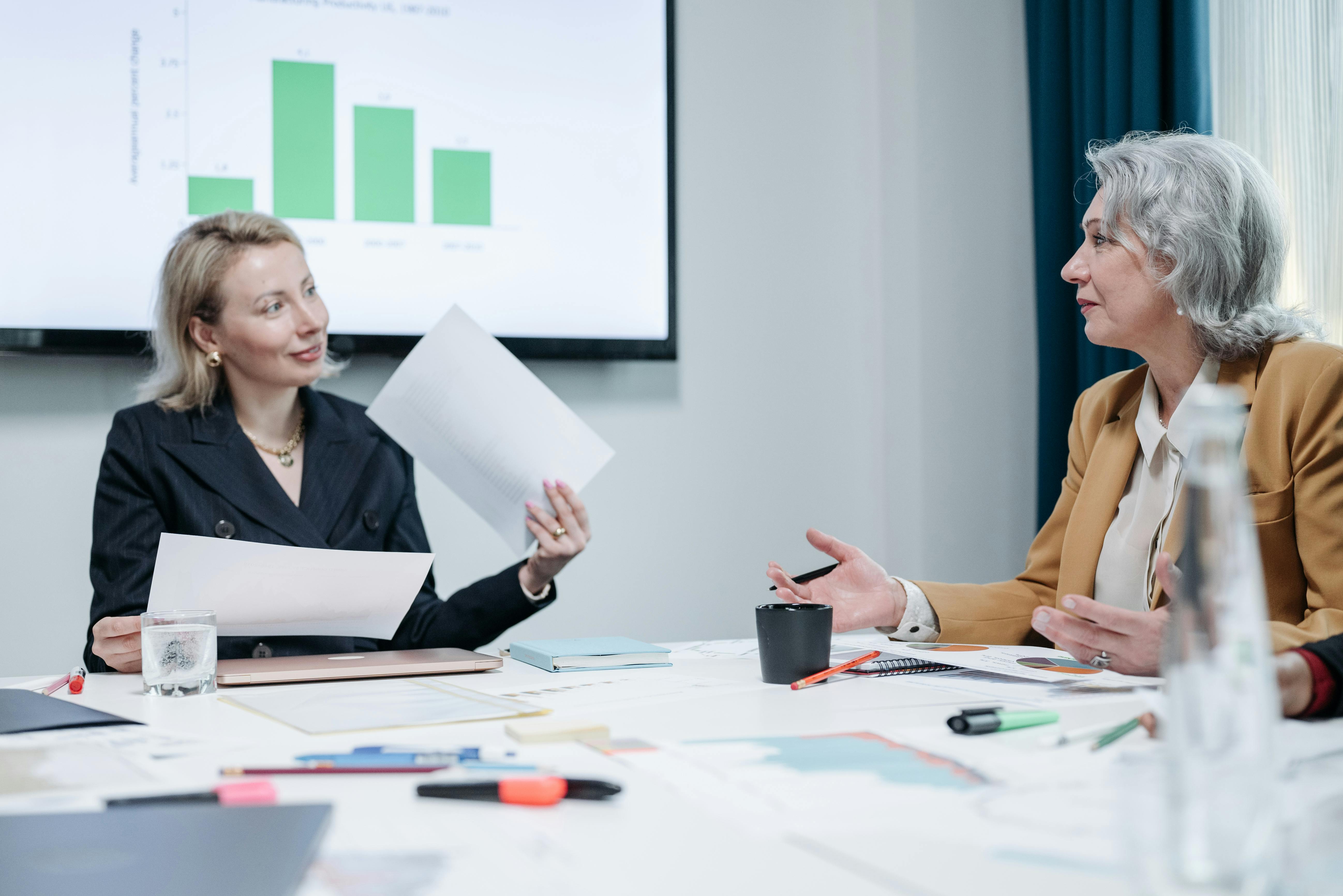 Women Having a Meeting