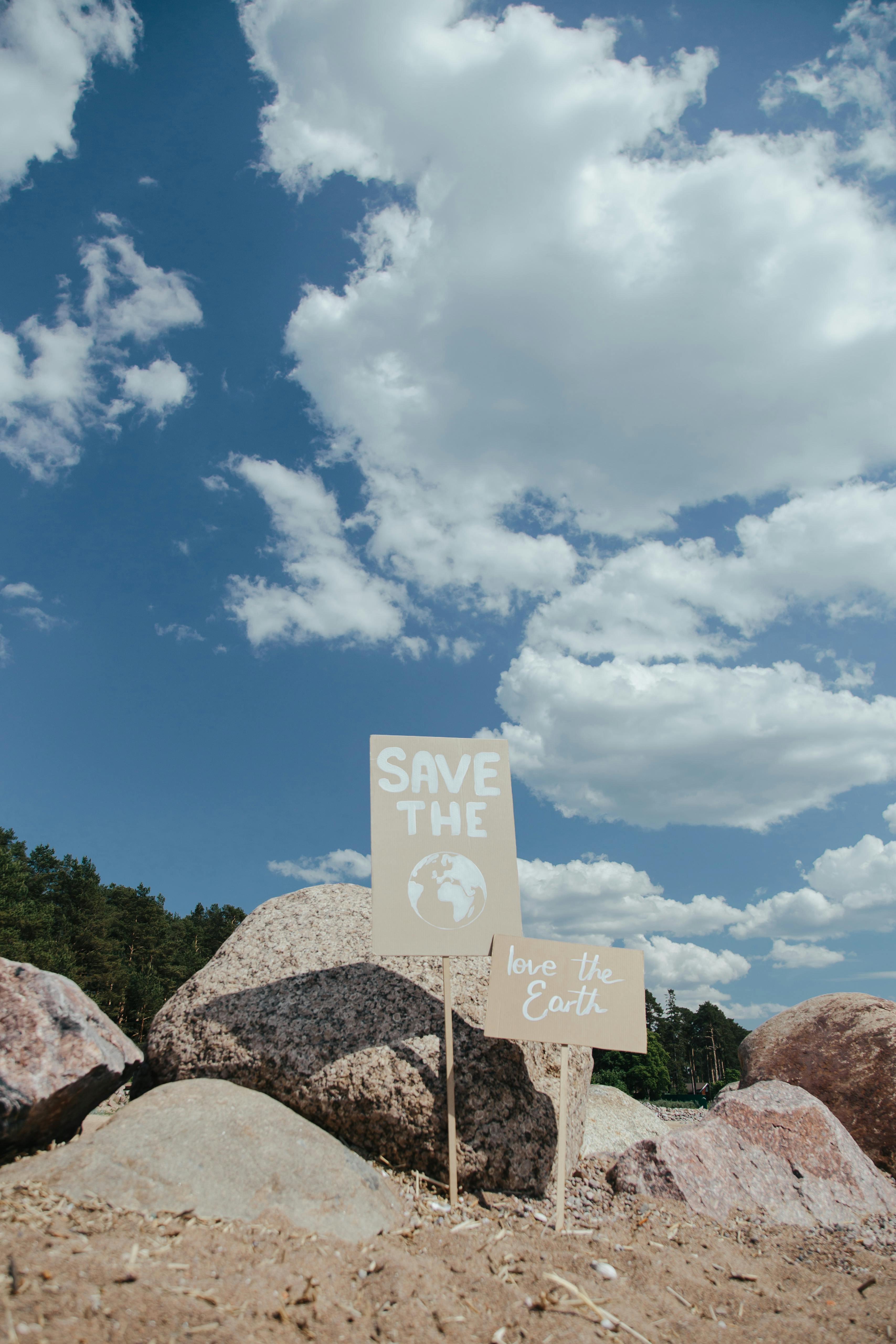 Posters About the Save the Earth and Love the Earth