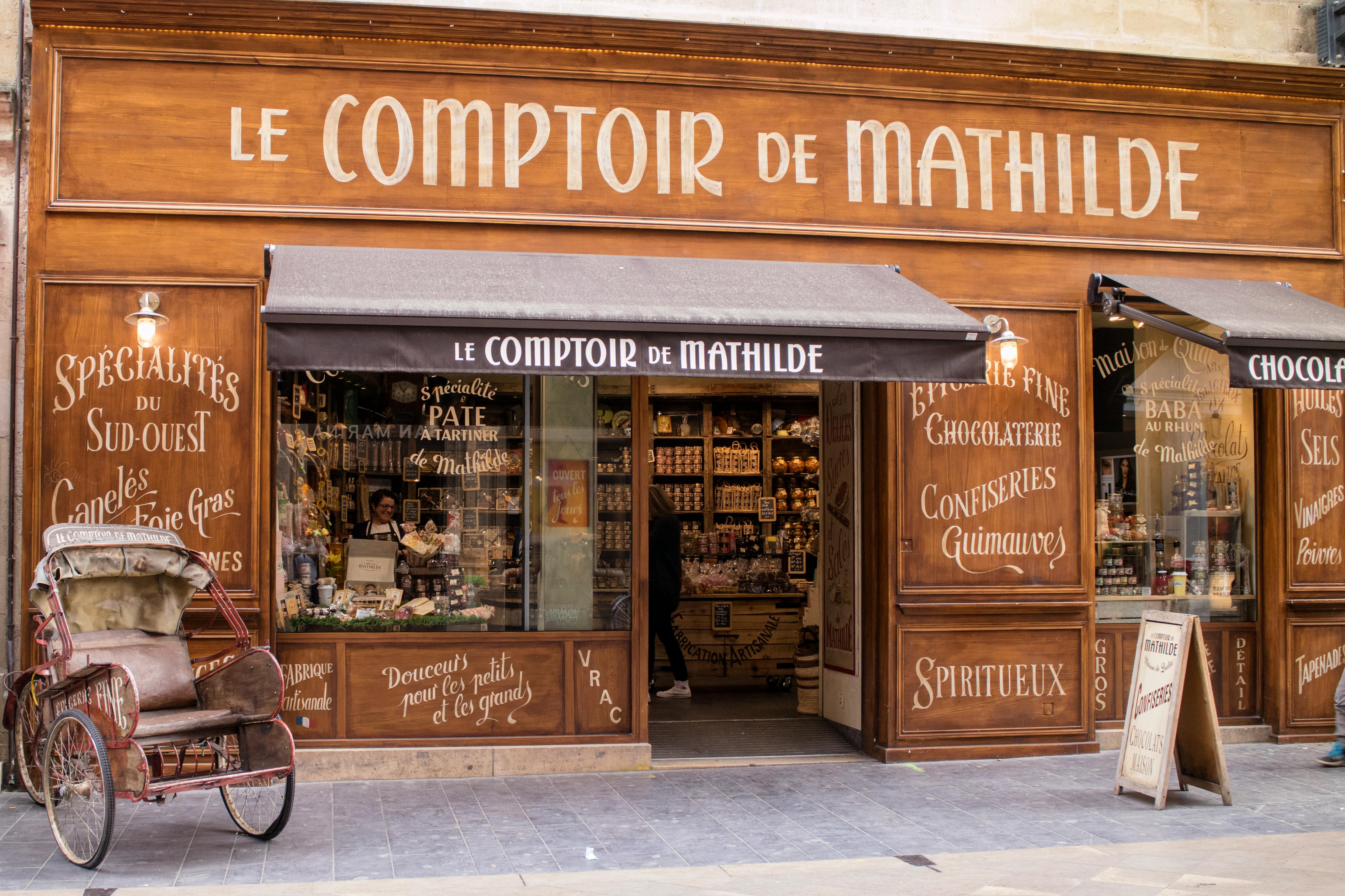 Le Comptoir De Mathilde Store Signage