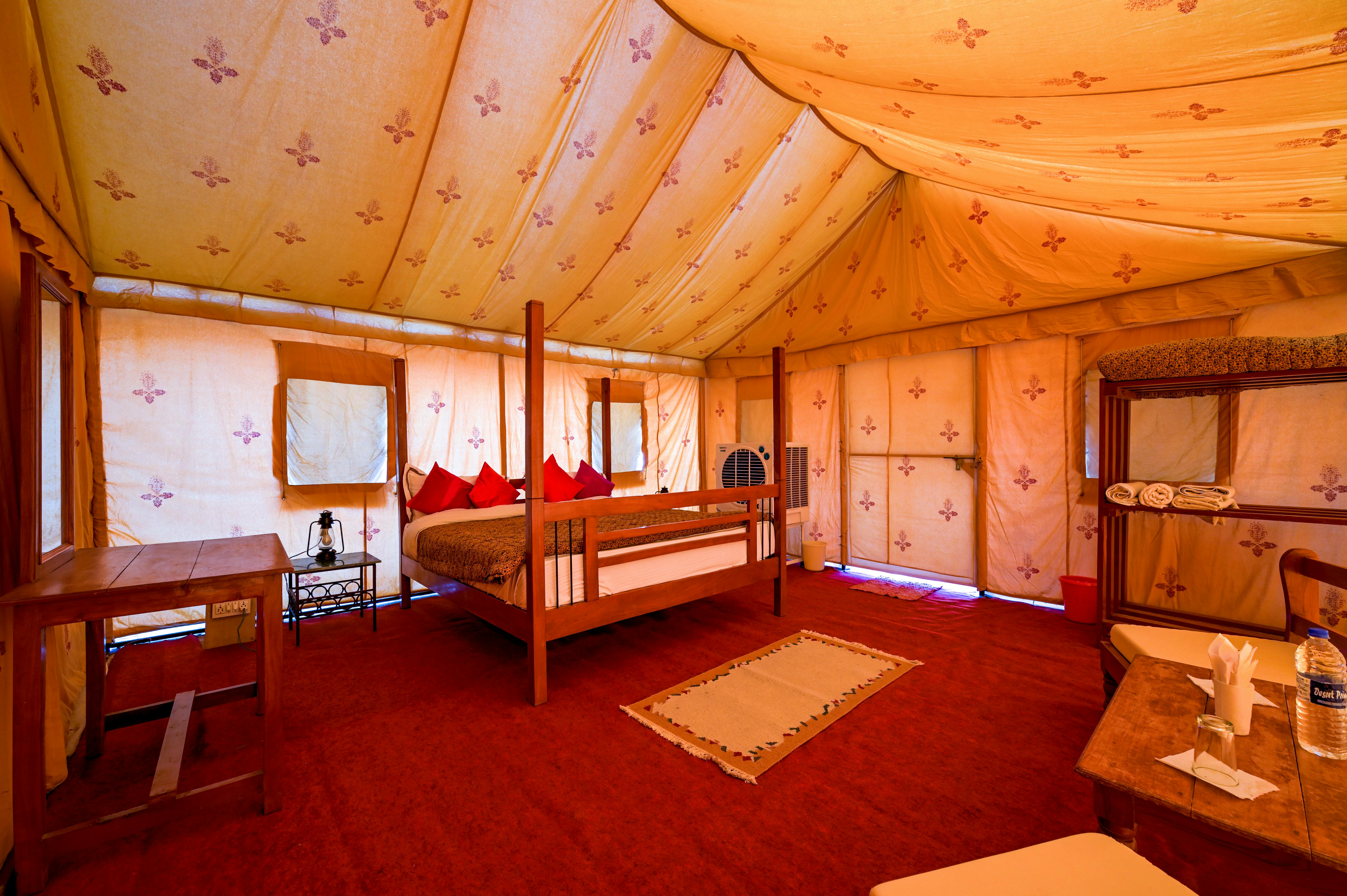 Interior Design of a Tent