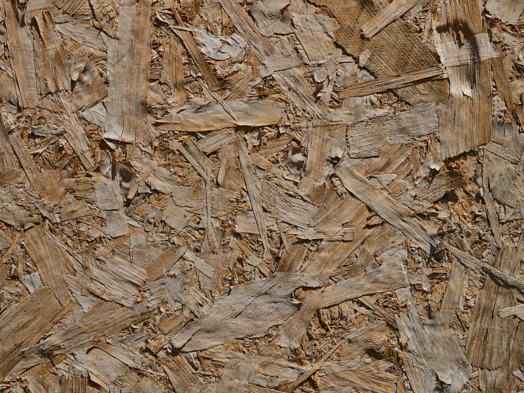 Recycled Wood Texture in Close Up View