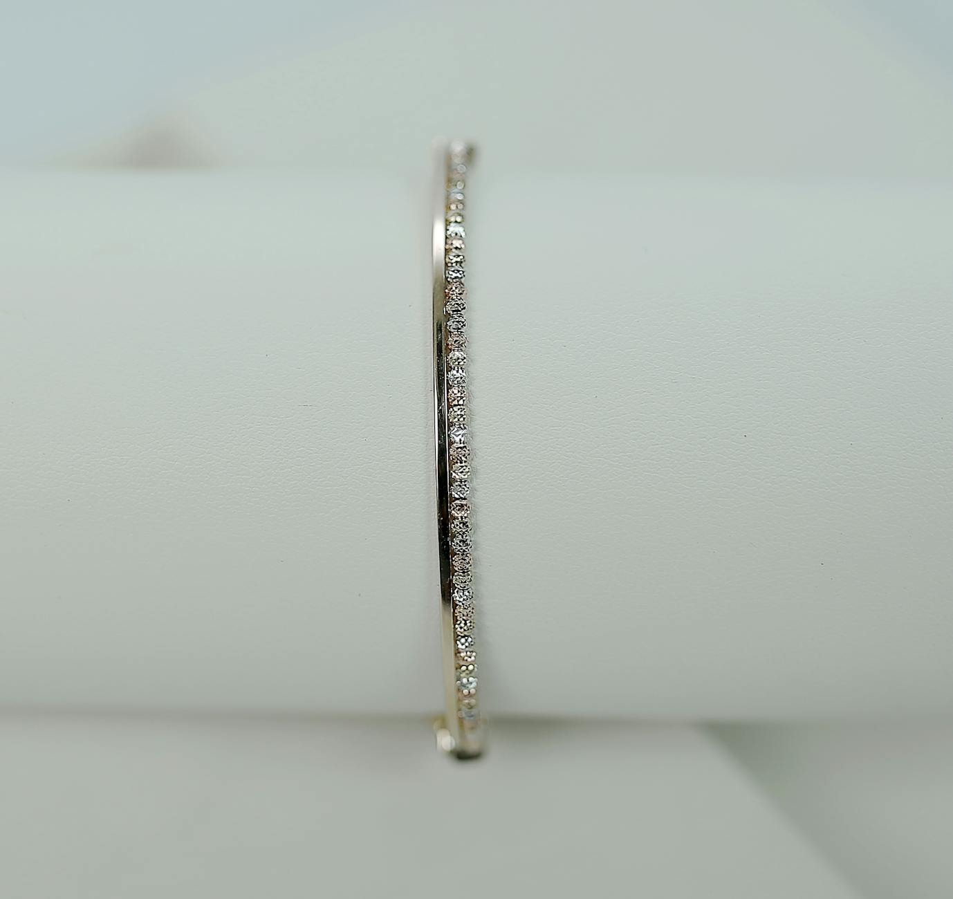 Bracelet with Diamonds in Close-up shot