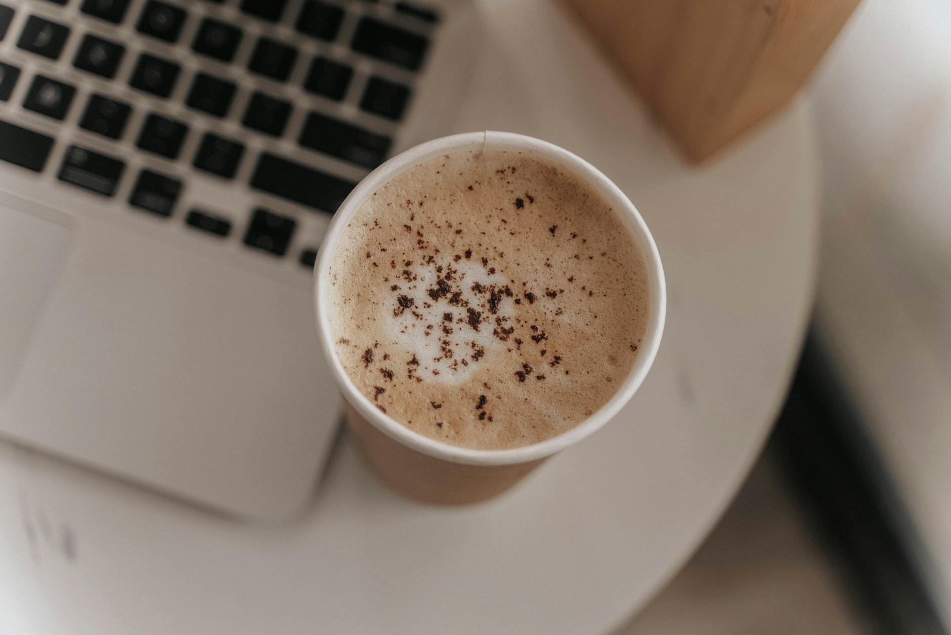 A Cup of Coffee on the Table