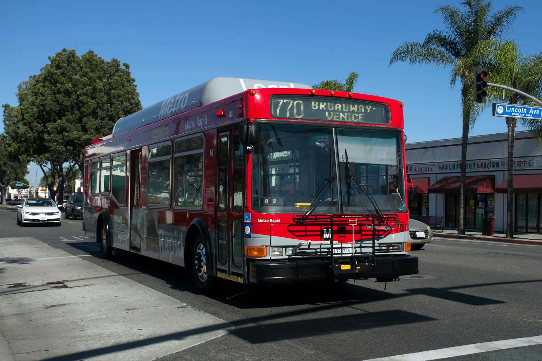 Bus on a Street