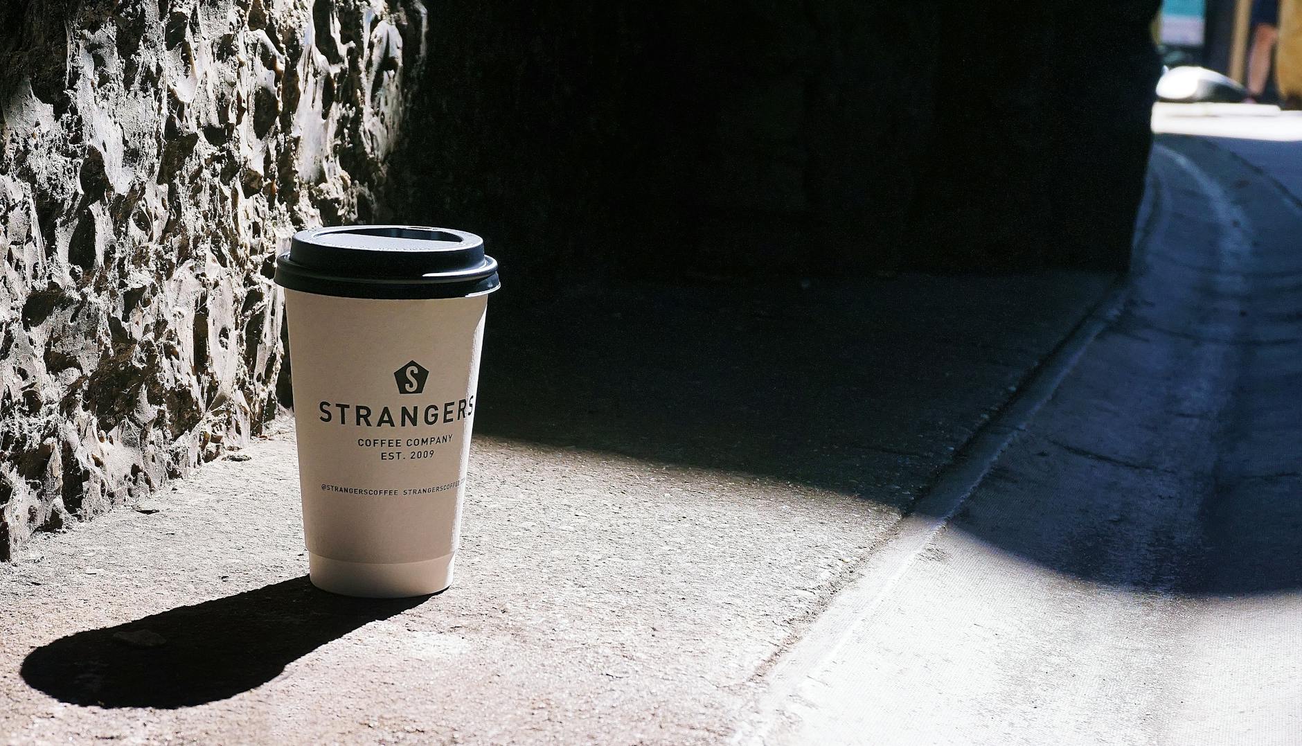 White Plastic Disposable Cup