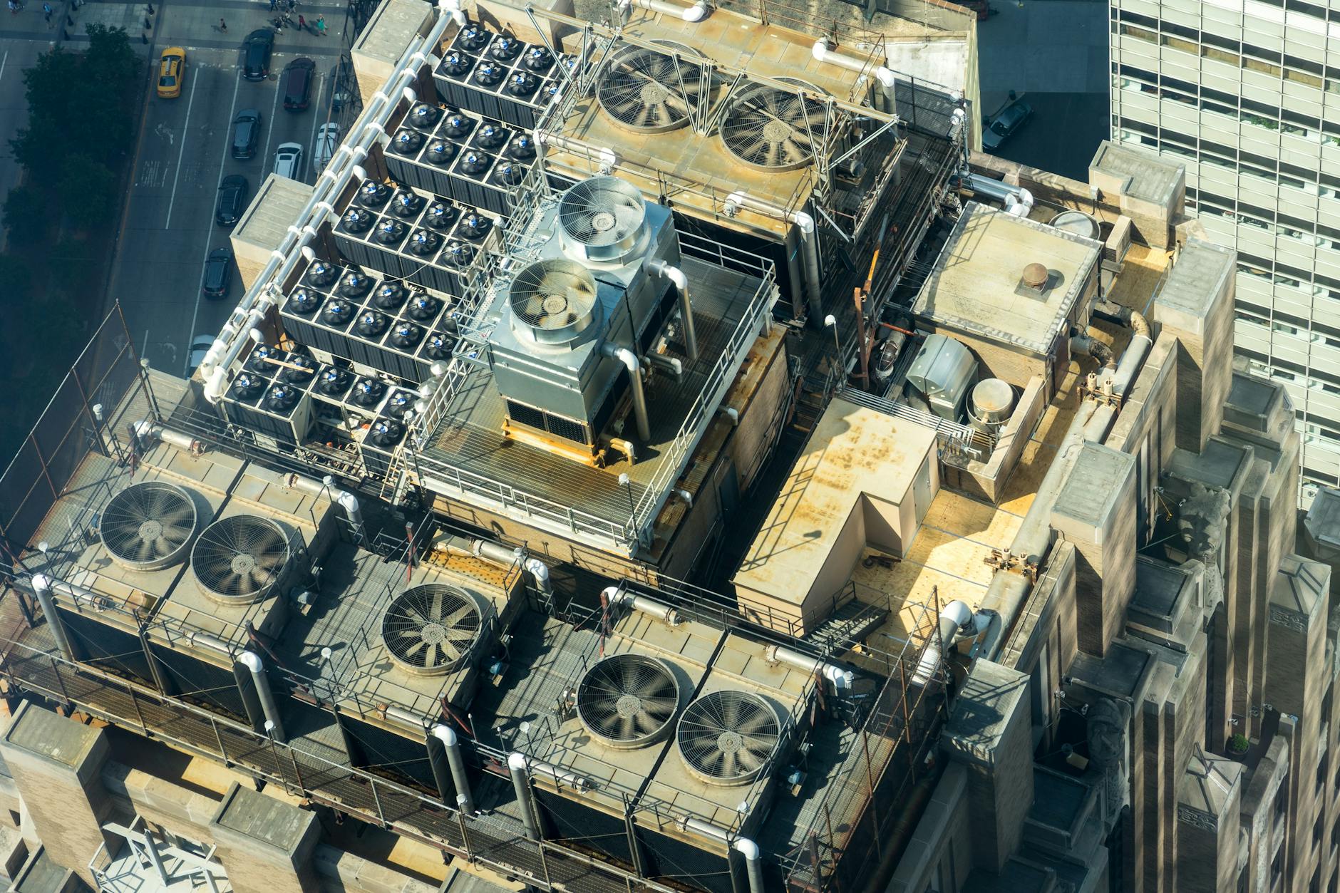 Aerial Photography of Brown Concrete Building