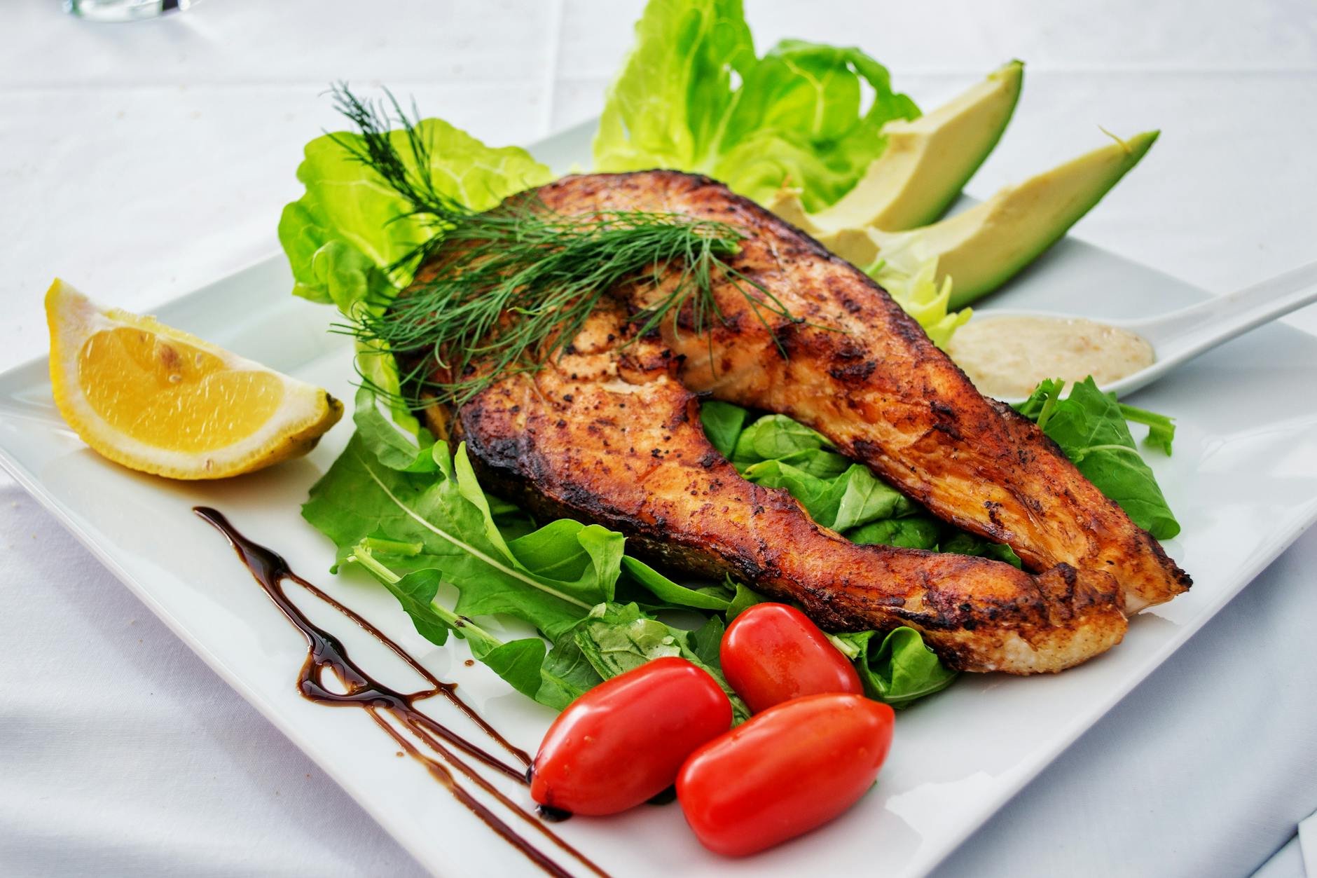 Fresh Salad with Leafy Greens