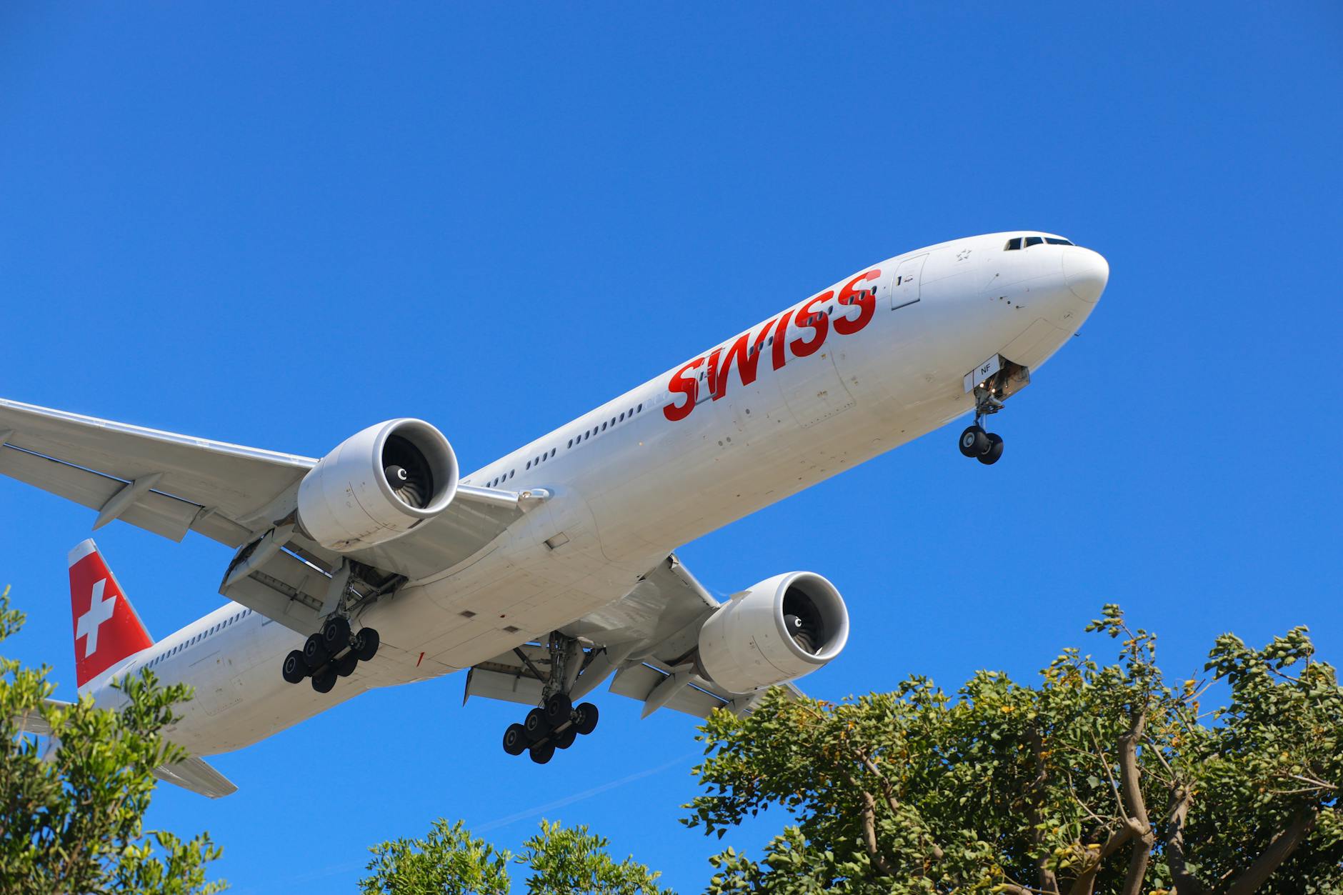 Cargo plane taking off