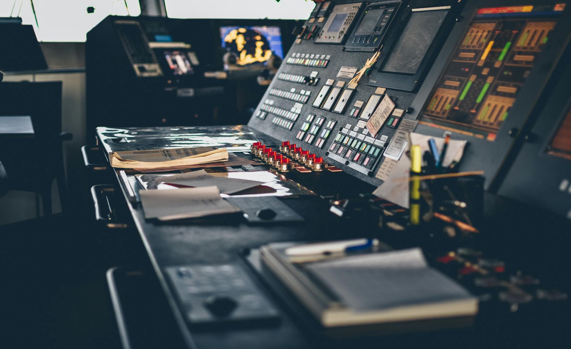 Close-Up Photo Of Control Panel