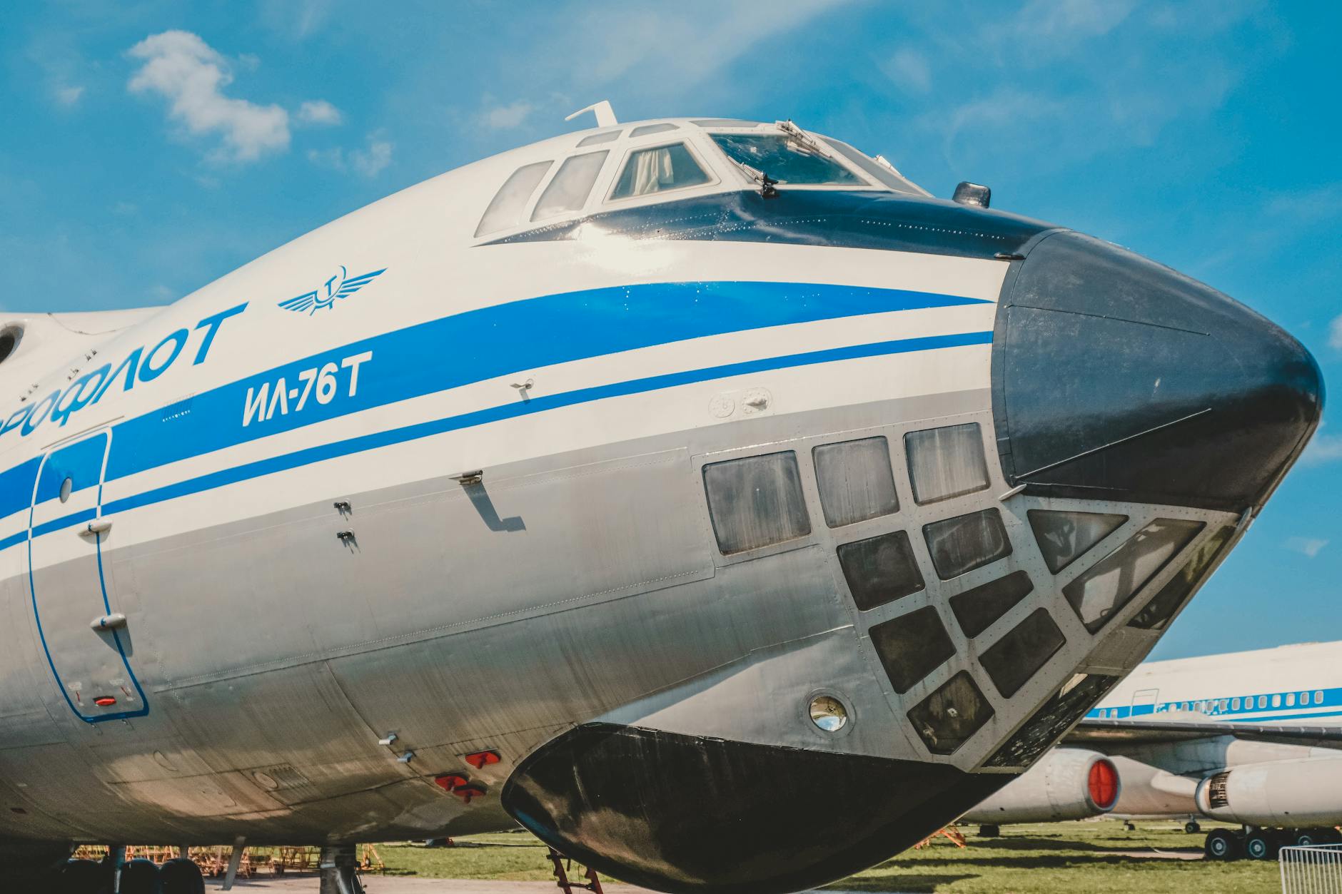 Close-up View of Ilyushin Il76