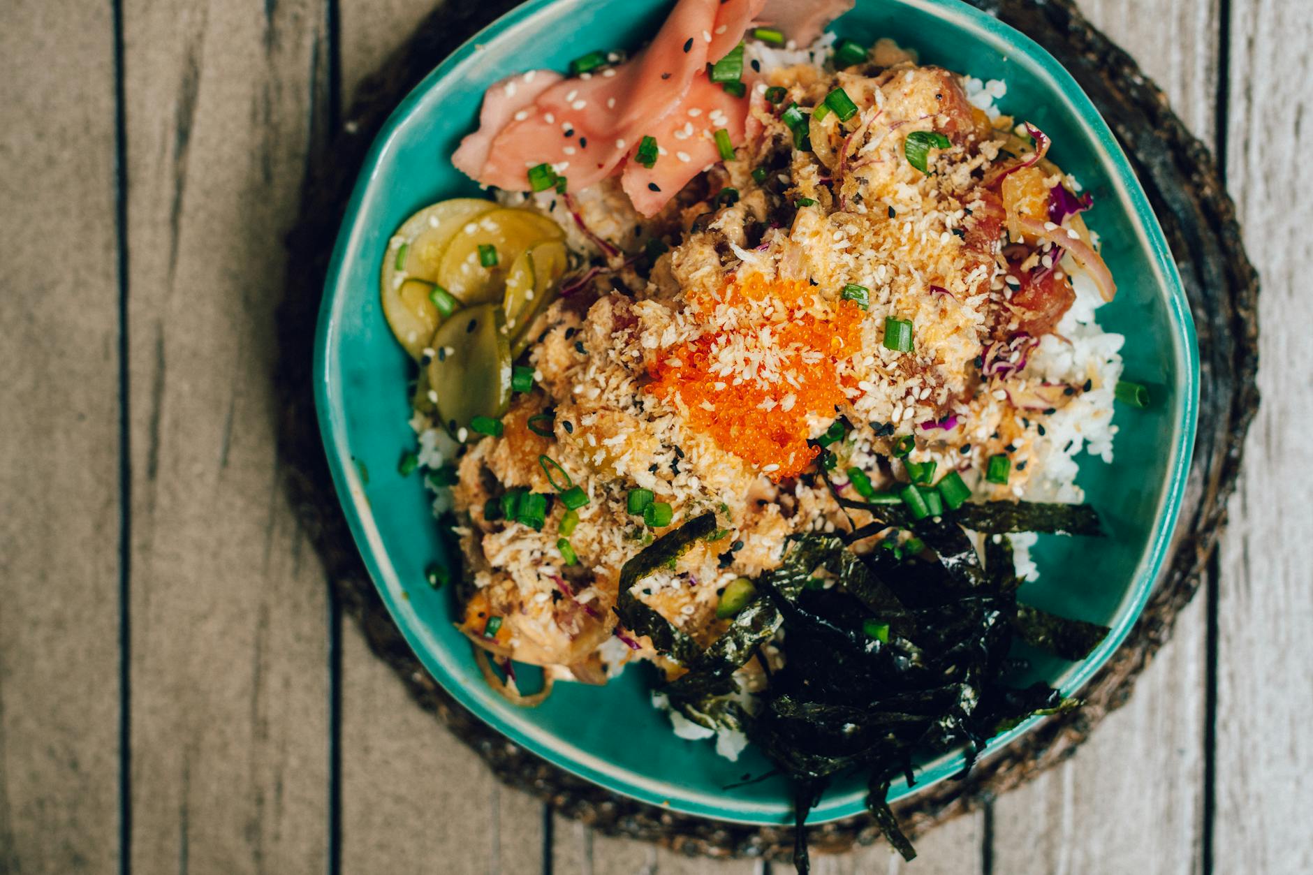 Cooked Food on a Bowl