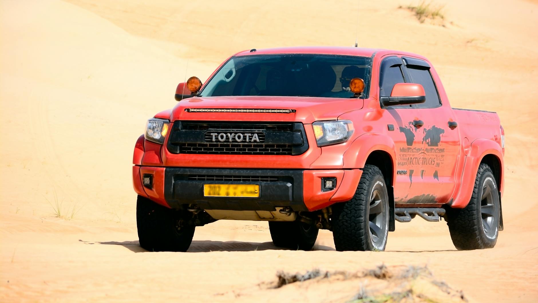 A Pickup Truck on the Desert