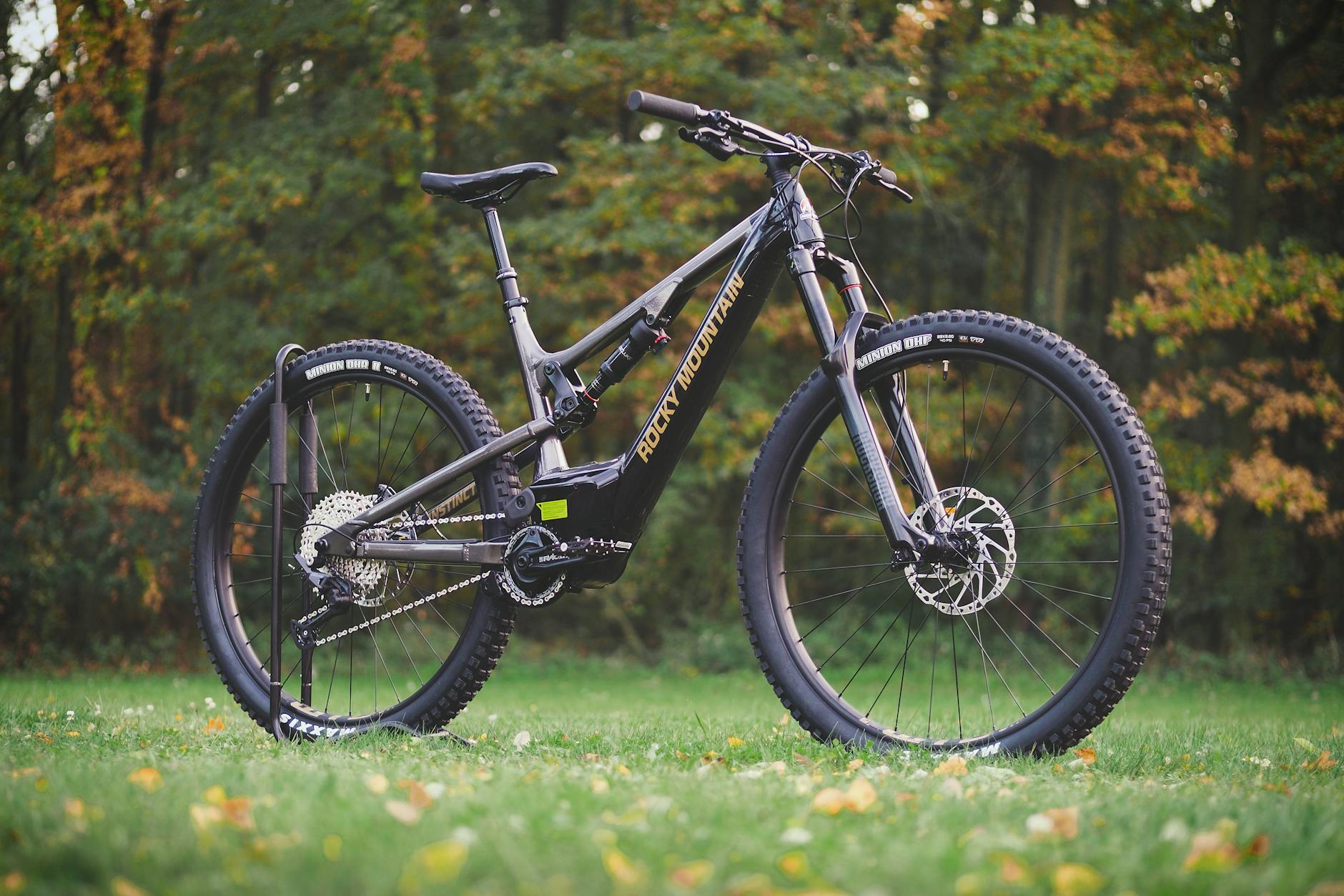 Rocky Mountain Bike on Grass