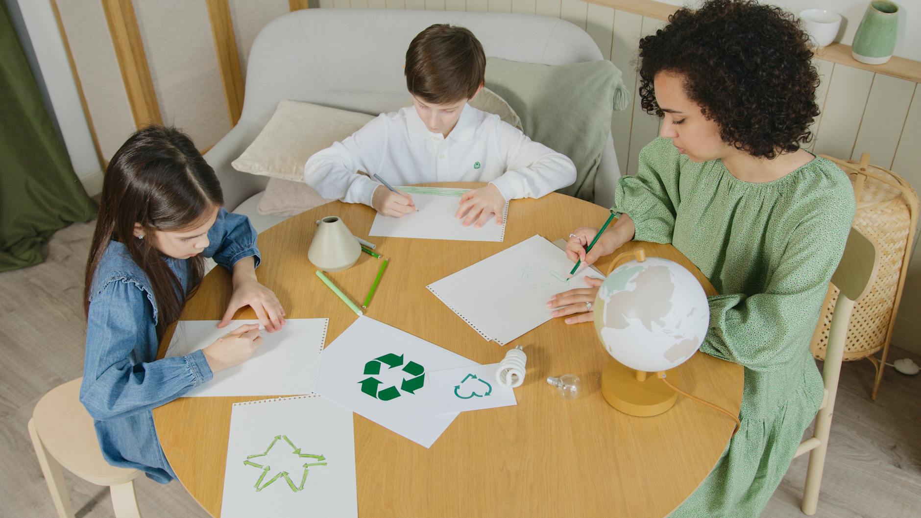 image of recycling process