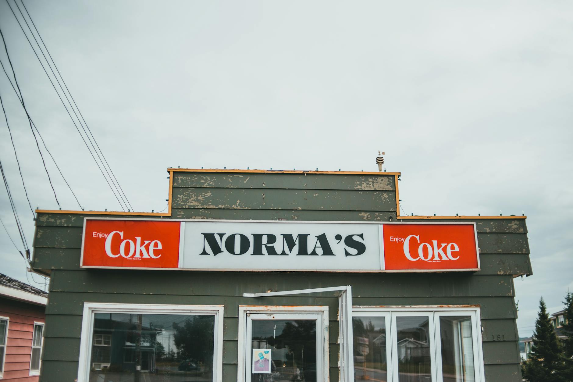 Business Name Signboard of a Restaurant