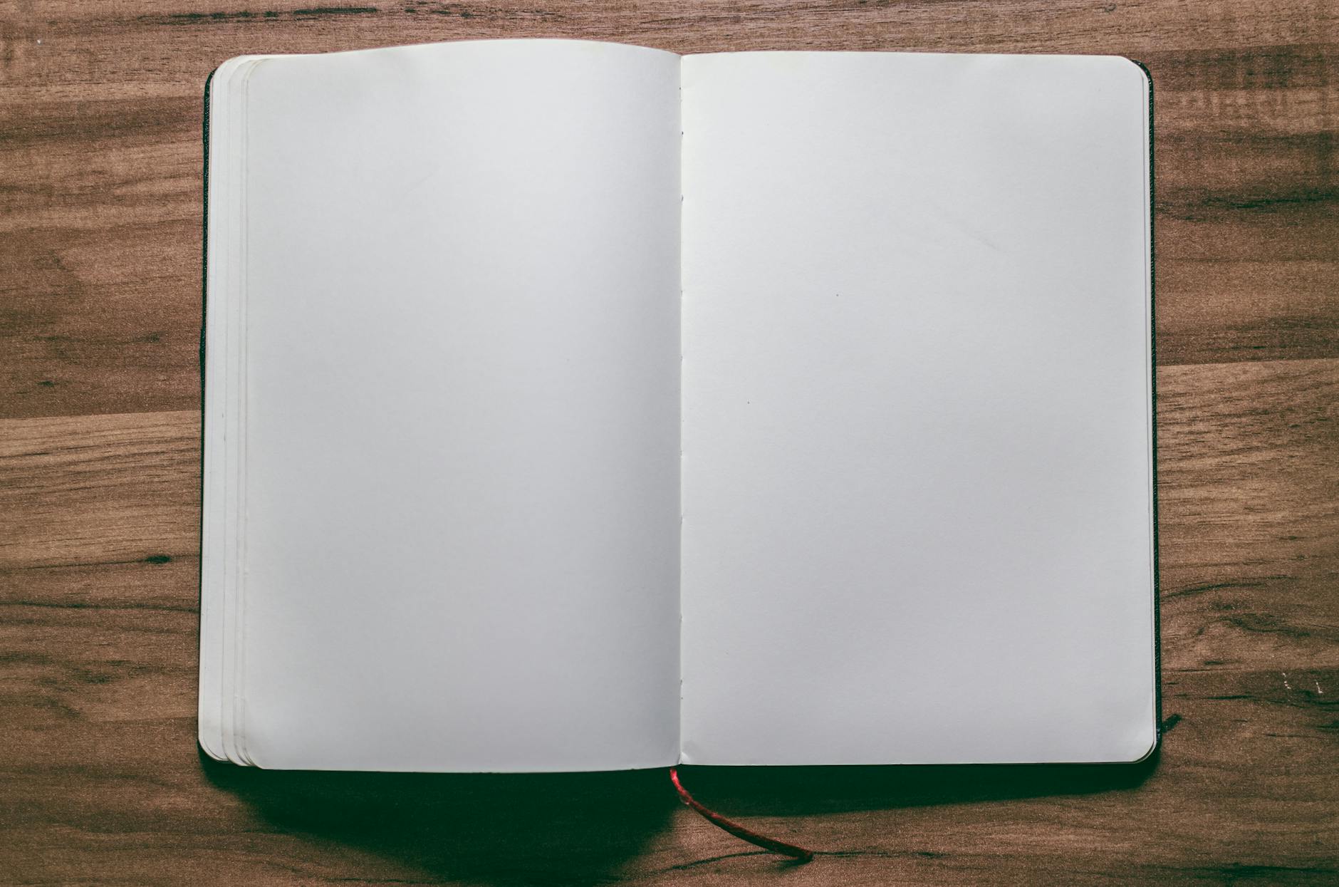 Notebook With Blank Pages